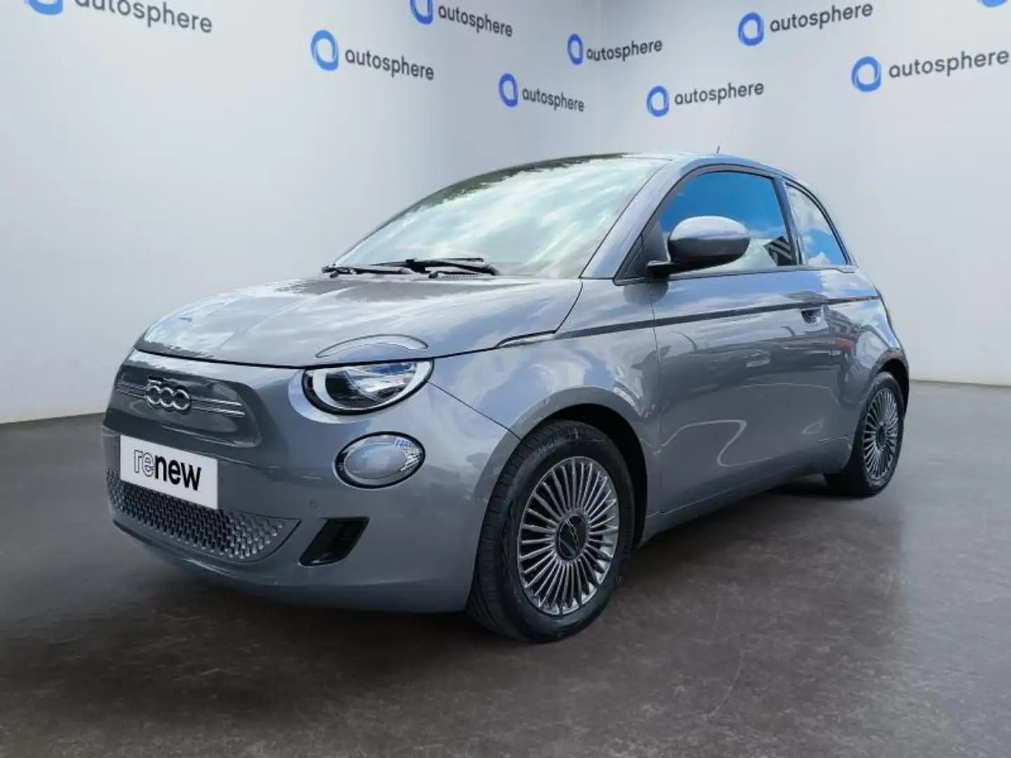 Fiat 500 ICON*Boite auto*Caméra*Clim auto*Toit pano Grijs - 1