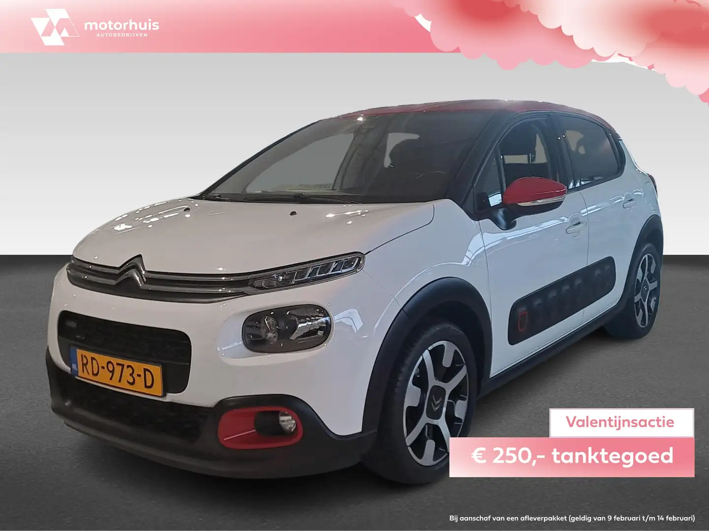 Citroen C3 1.2 PureTech 82pk Shine Blanc - 1