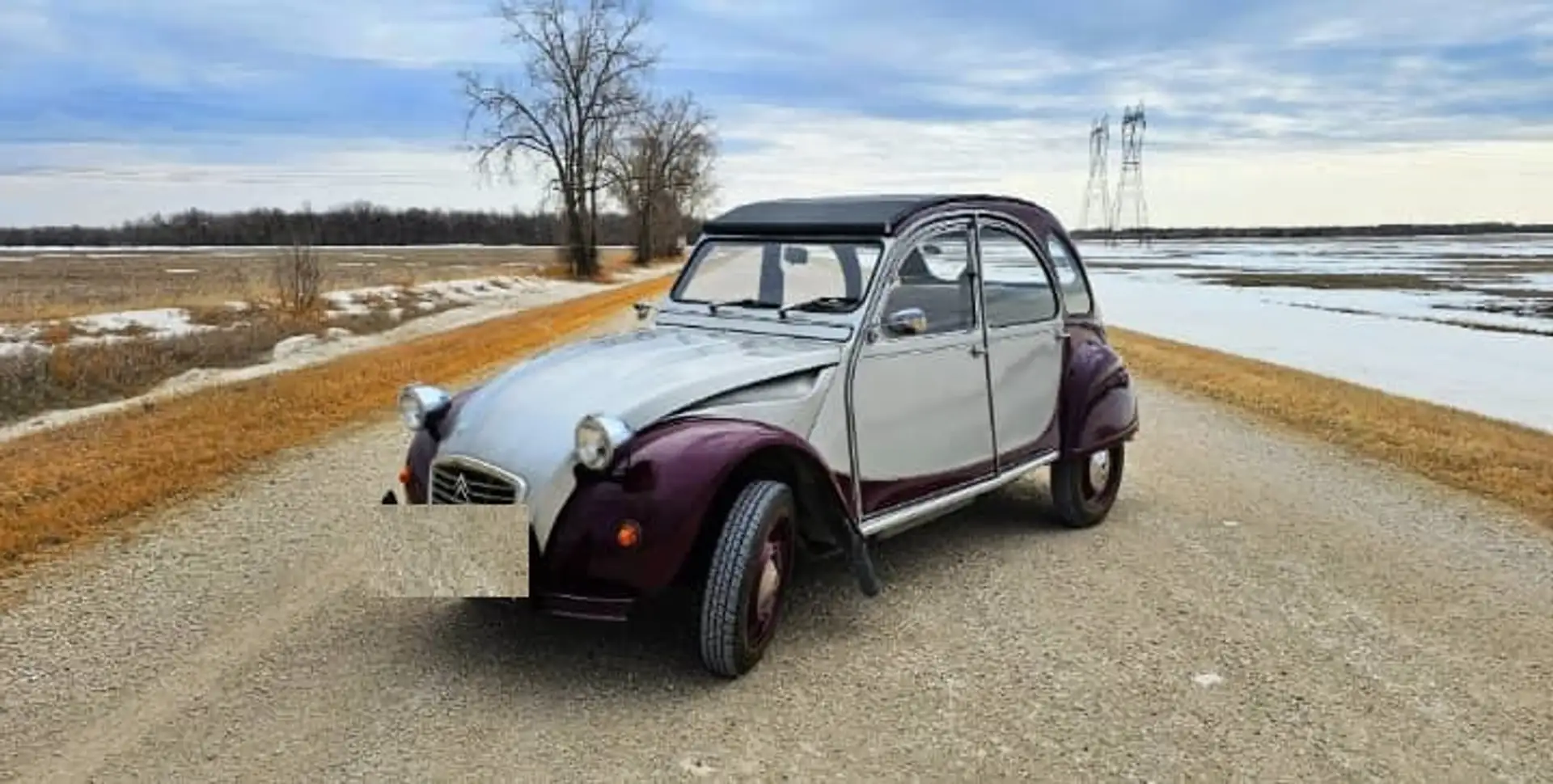 Citroen 2CV 2 CV6 Gris - 1