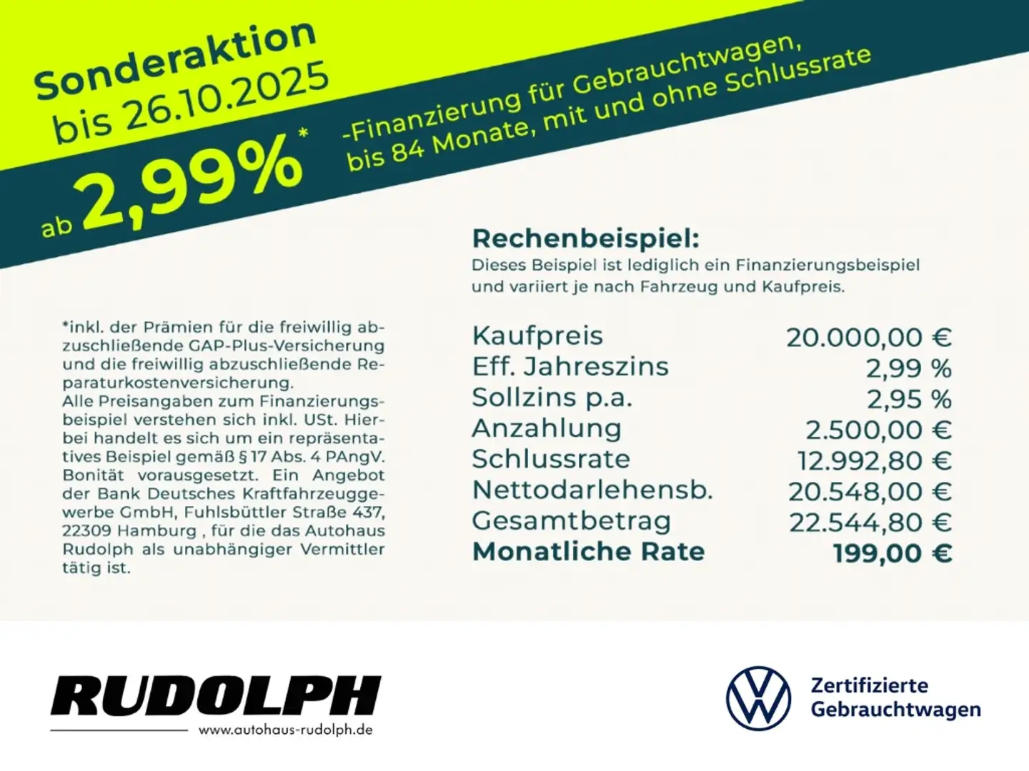 Volkswagen Polo Active 1.0 TSI 6-Gang BT SHZ PDC Klima Notbremsass Weiß - 2