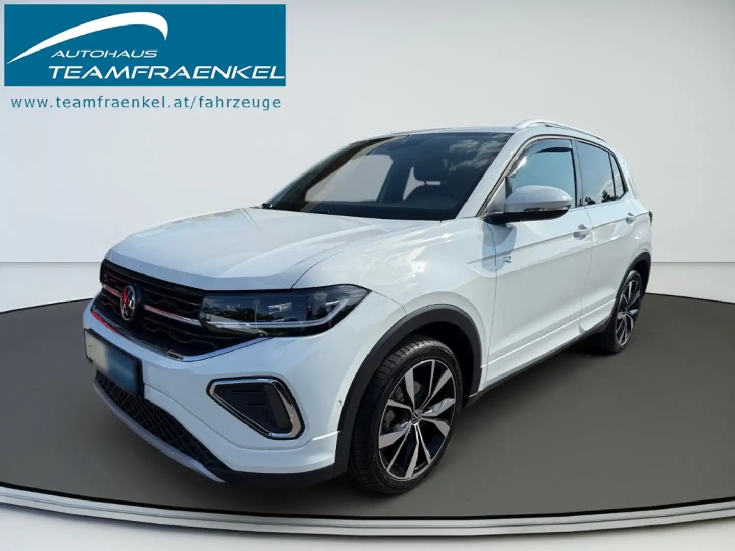 Volkswagen T-Cross 1,0 TSI R-Line DSG Blanc - 1
