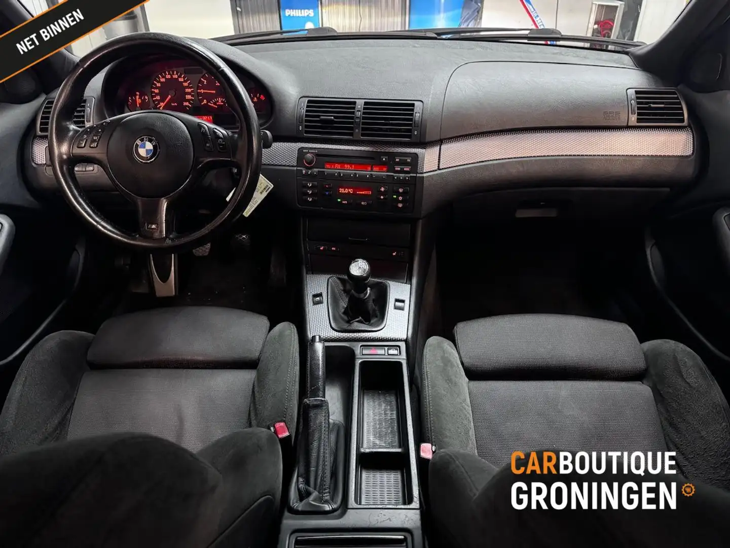 BMW 318 3-serie 318i M-PAKKET | XENON | SPORTSTOELEN | LMV Schwarz - 2