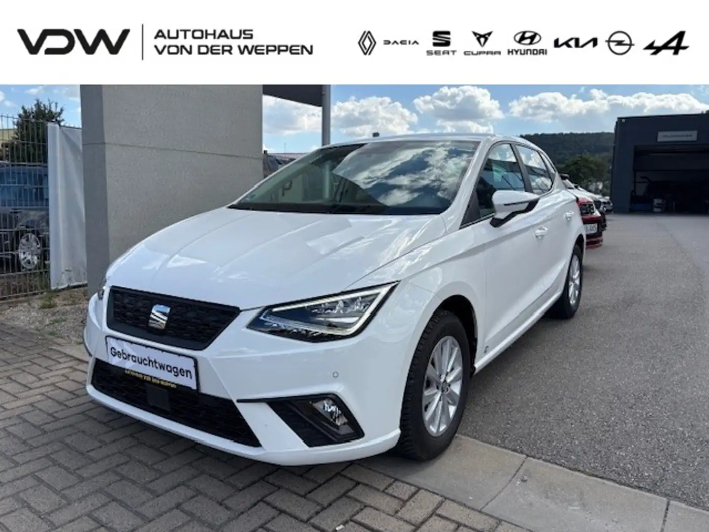 SEAT Ibiza Style Klima Navi Rückfahrkamera Sitzheizung Wit - 1