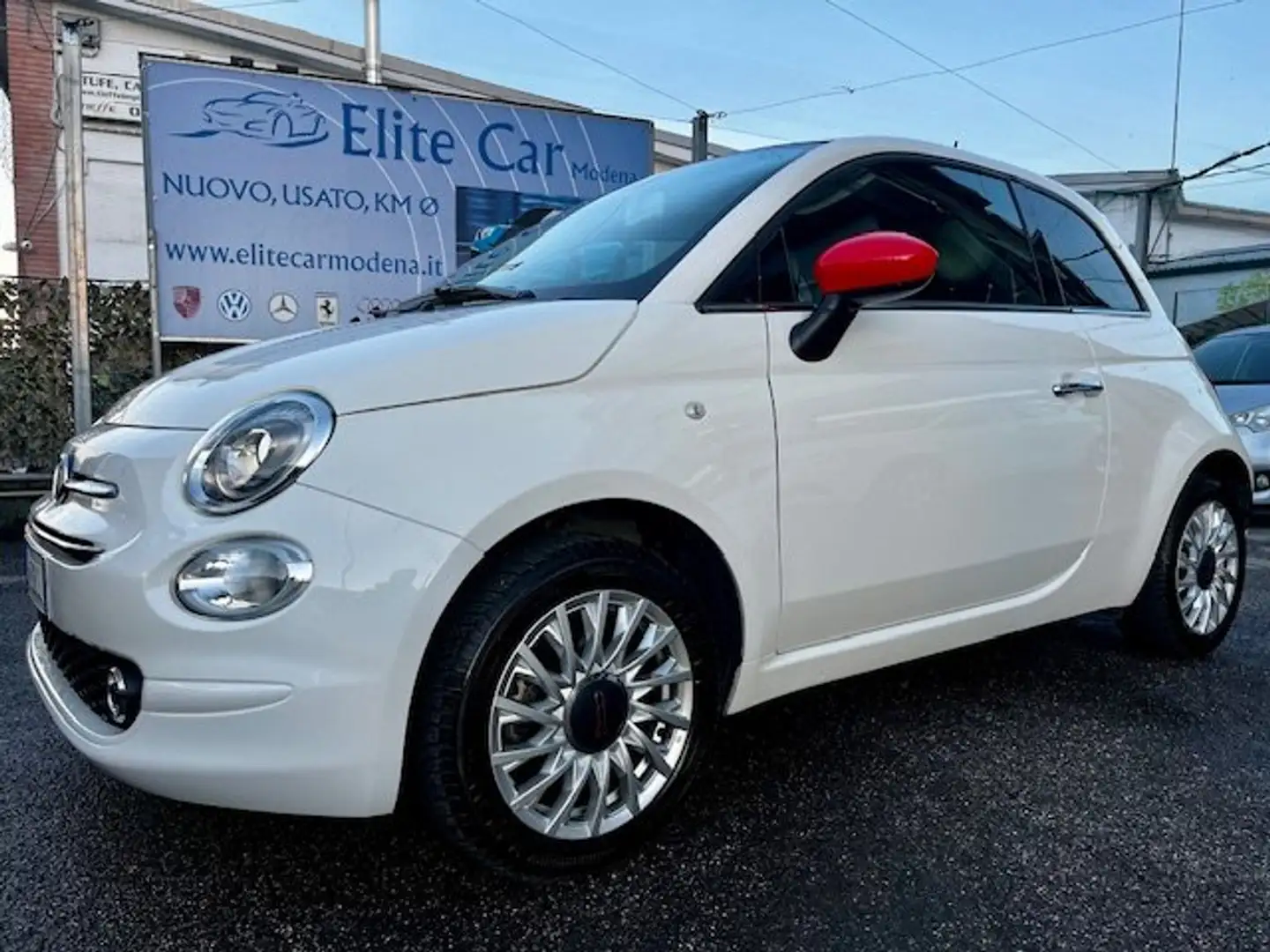Fiat 500 1.2 Lounge 69cv "FARI BI XENO/BLUETOOTH/CRUISE C." Grigio - 1