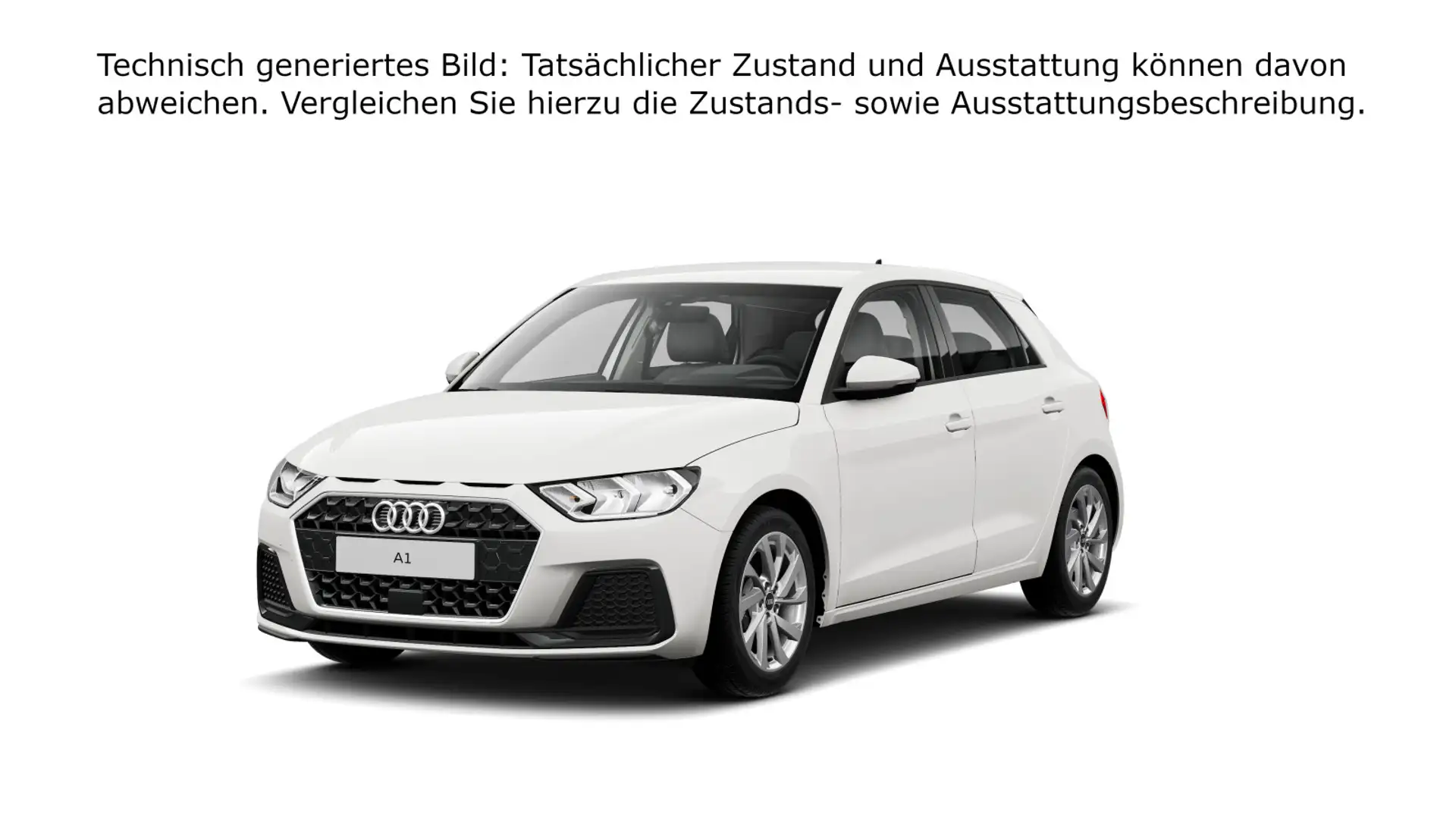 Audi A1 25 TFSI Sportback advanced Sitzheizung Navi Weiß - 2