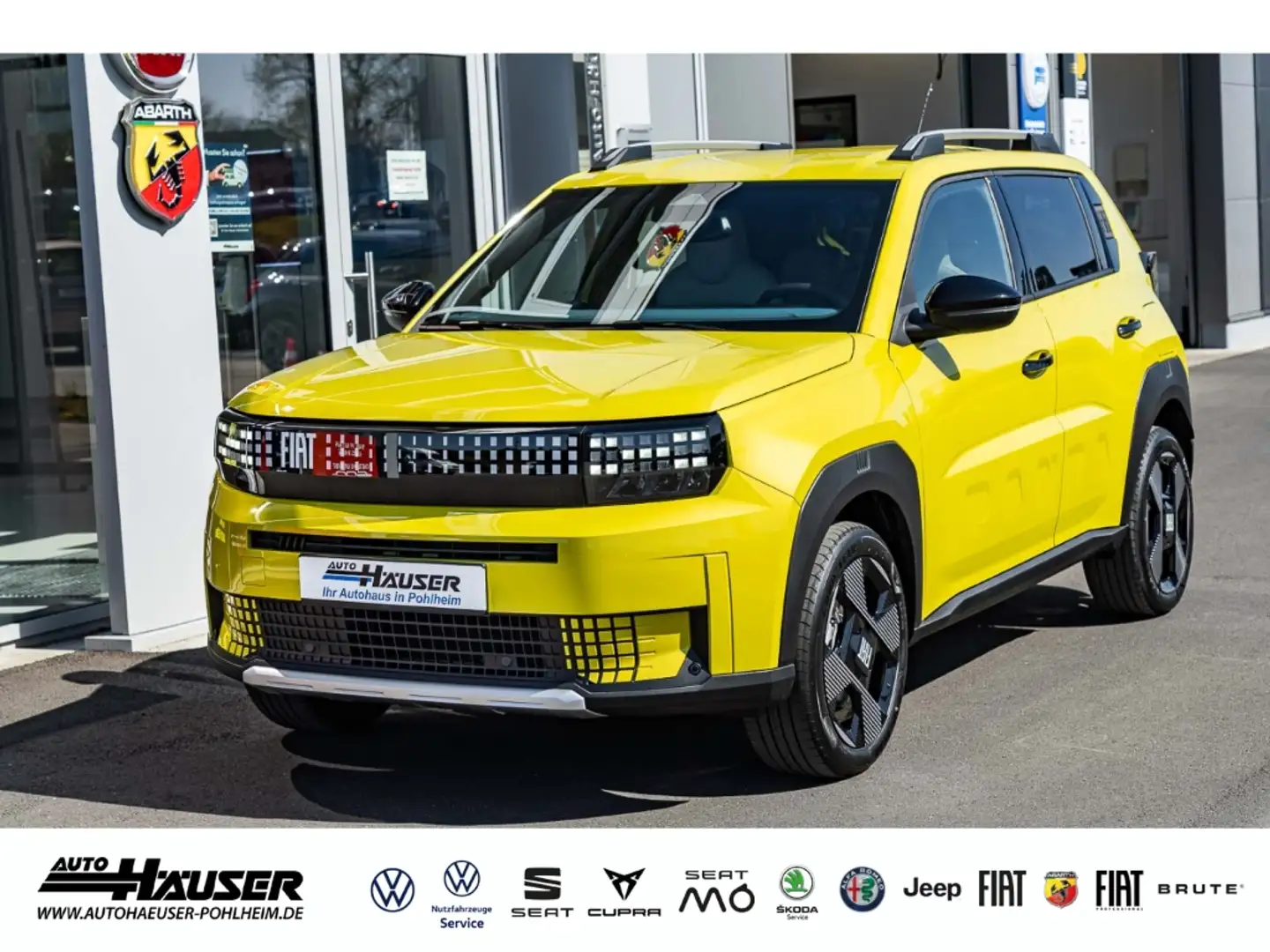 Fiat Grande Panda Elektro La Prima WINTERPAKET NAVI KAMERA PDC LED Gelb - 1
