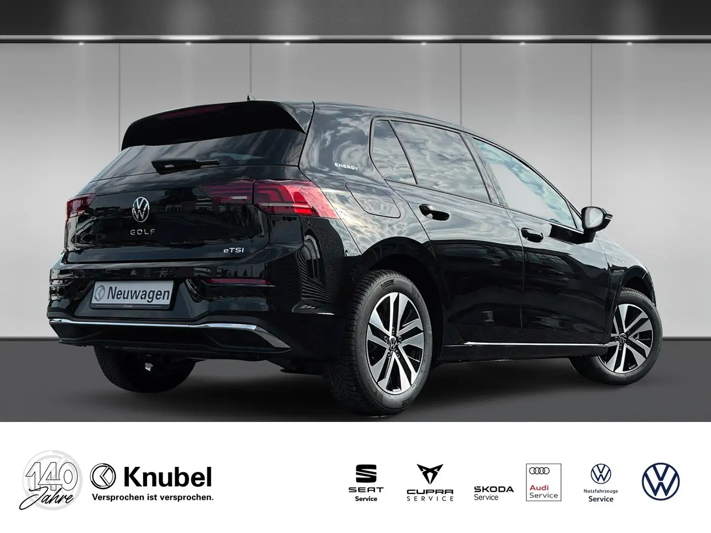 Volkswagen Golf VIII ENERGY 1.5 eTSI DSG LED+ Navi ACC SideAssi... Noir - 2