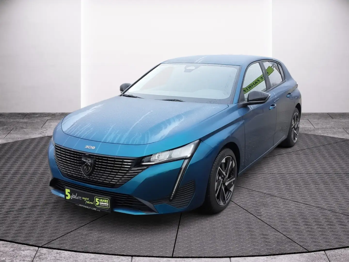 Peugeot 308 Allure Hybrid 145 Autonatik Bleu - 2