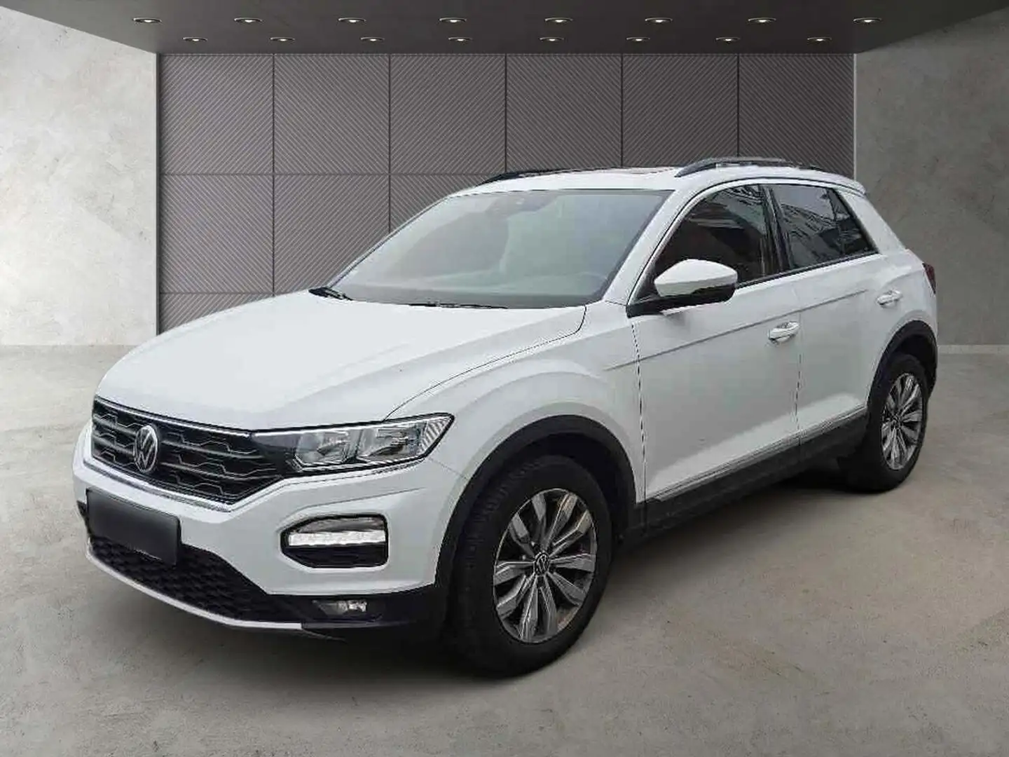 Volkswagen T-Roc Sport 1.5 TSI DSG Pano LED Navi DAB Ambiente Pano Weiß - 1
