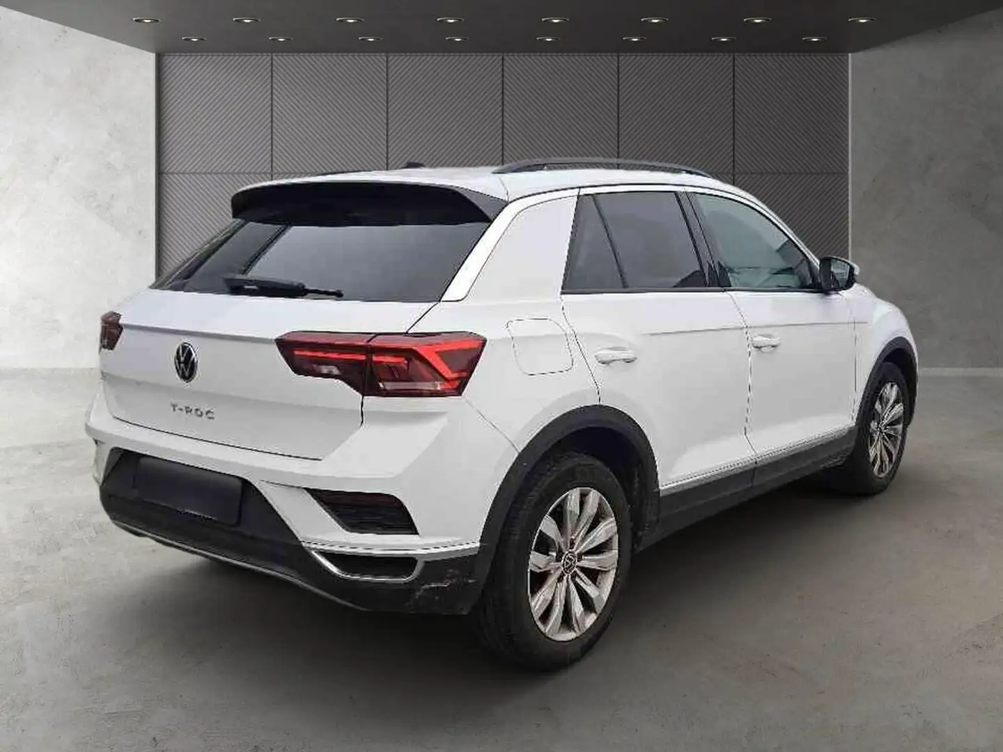 Volkswagen T-Roc Sport 1.5 TSI DSG Pano LED Navi DAB Ambiente Pano Weiß - 2
