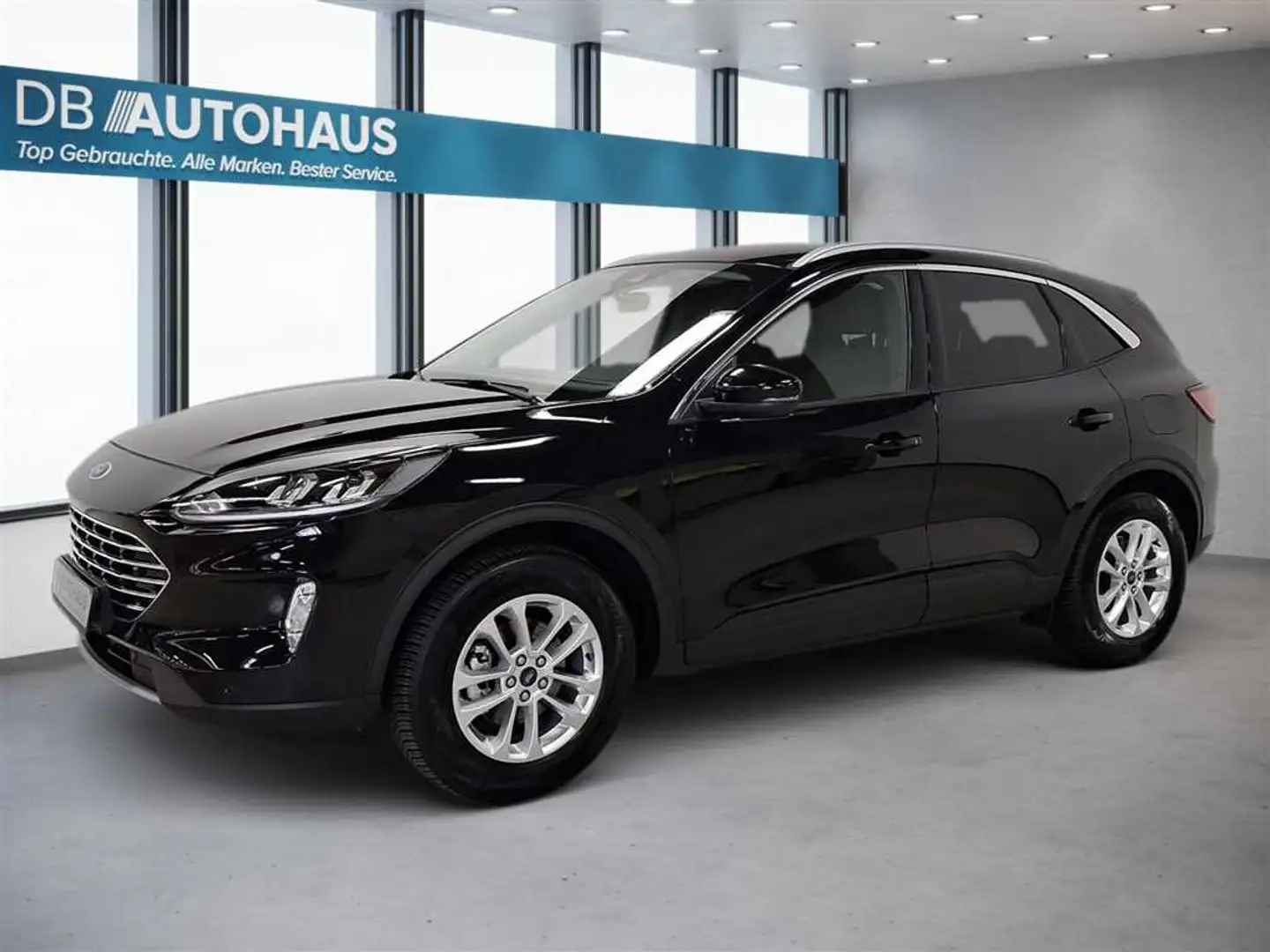 Ford Kuga Titanium 2.5 DuraTec FHEV 4WD Automatik Schwarz - 1