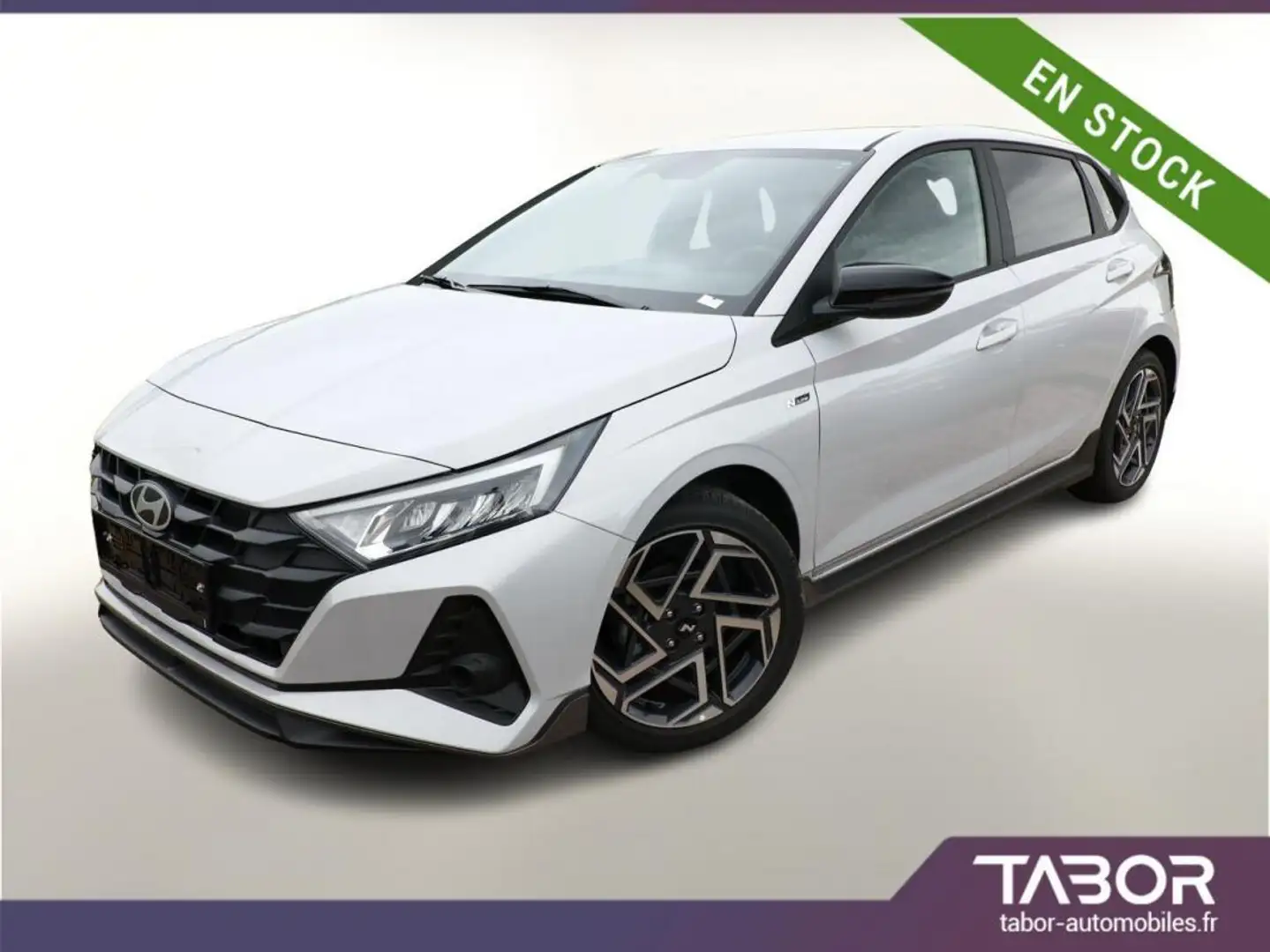 Hyundai i20 1.2 MPI 79 N-Line GPS LED clima cam Gris - 1