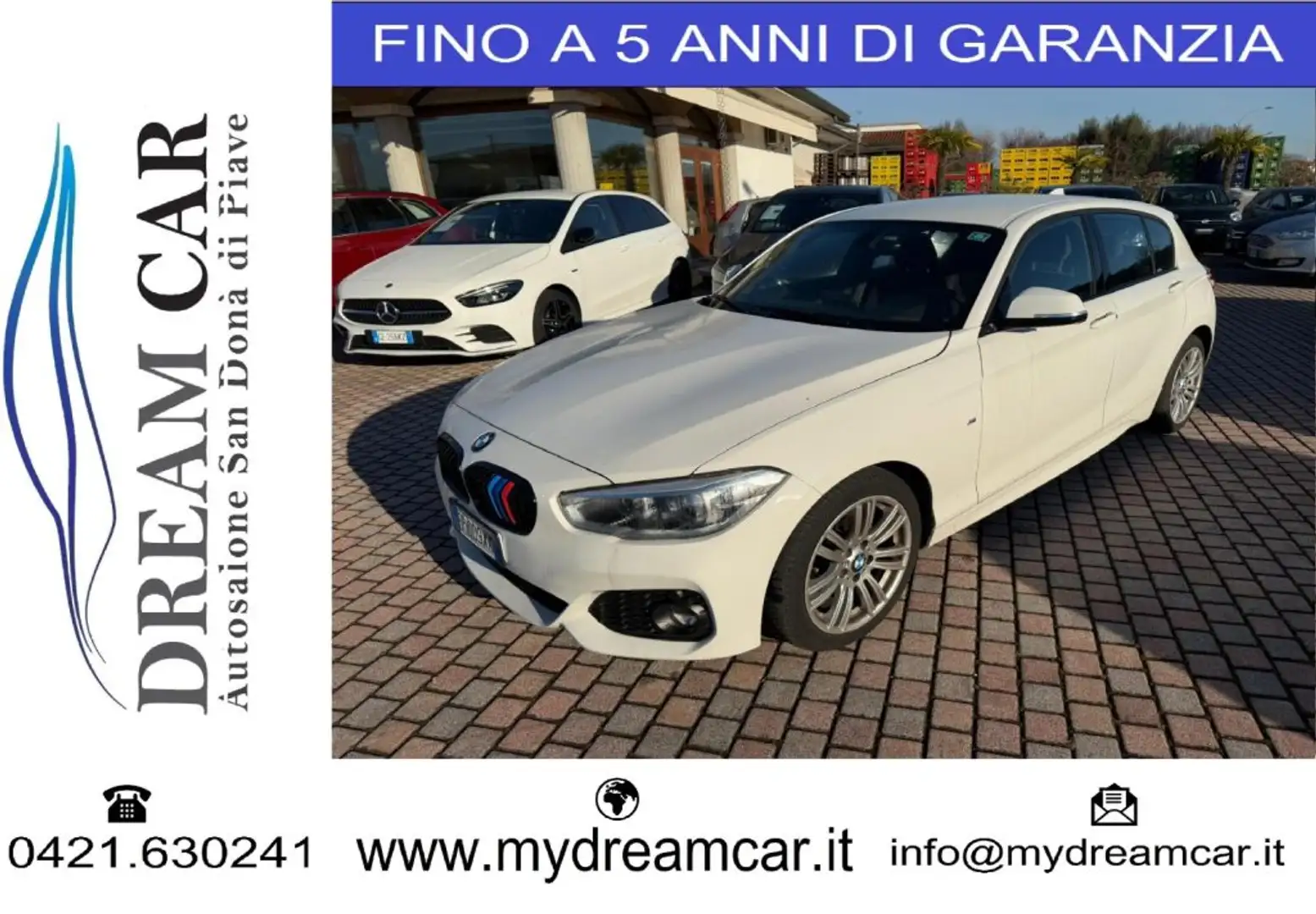 BMW 116 d 5p. Msport Bianco - 1
