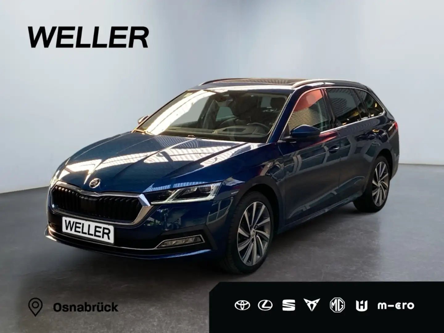 Skoda Octavia Combi 1.4 TSI iV Style *LED*Pano*HUD*ACC* Blau - 1