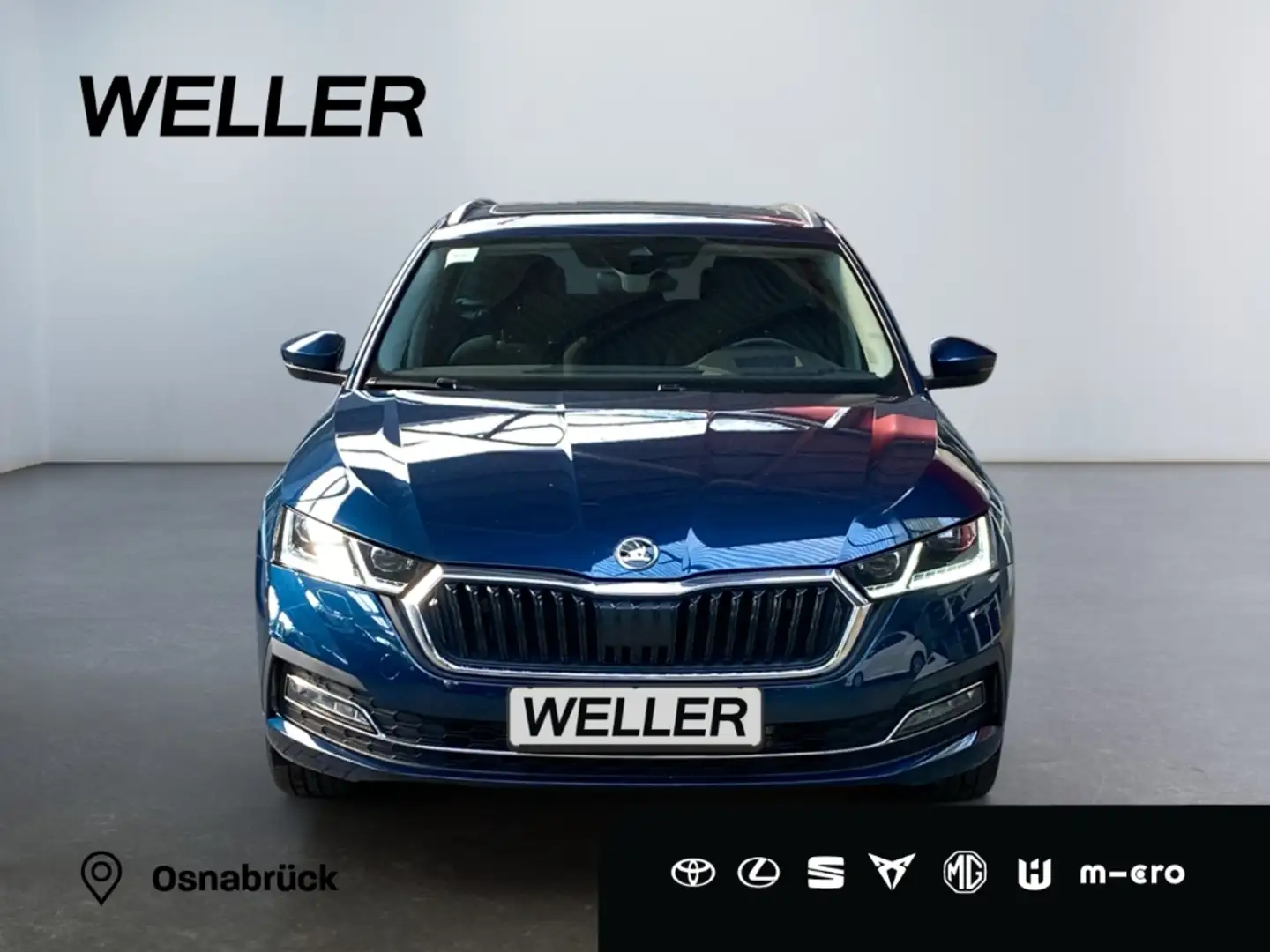 Skoda Octavia Combi 1.4 TSI iV Style *LED*Pano*HUD*ACC* Blau - 2