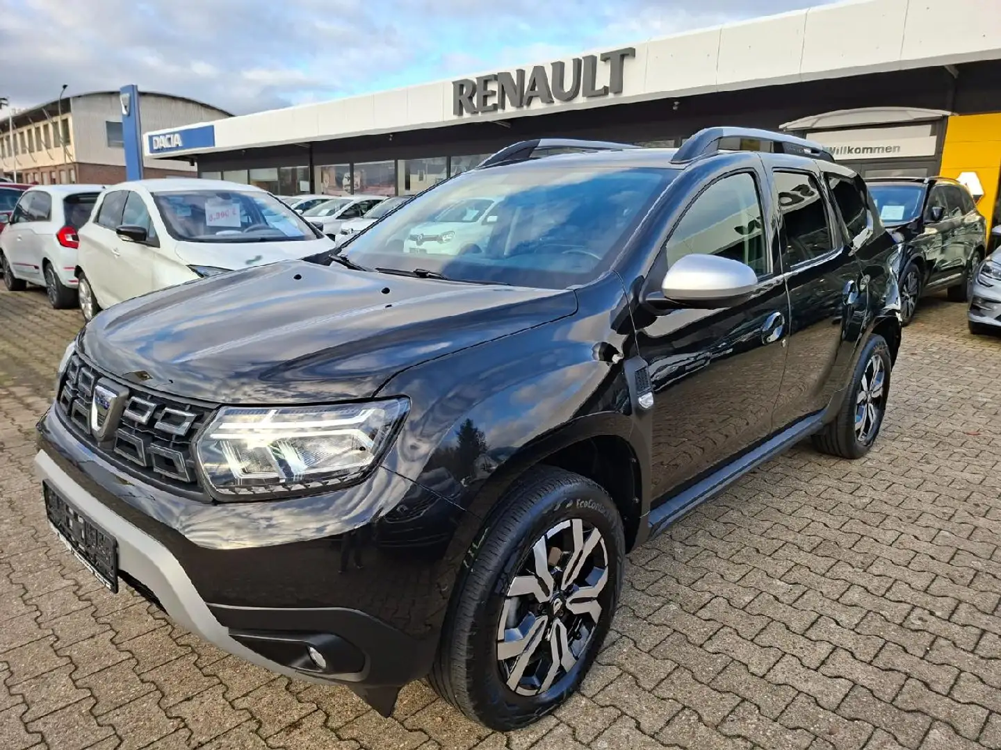 Dacia Duster Prestige*AppleCar*360°Kam*SHZ*LED*DAB Schwarz - 1