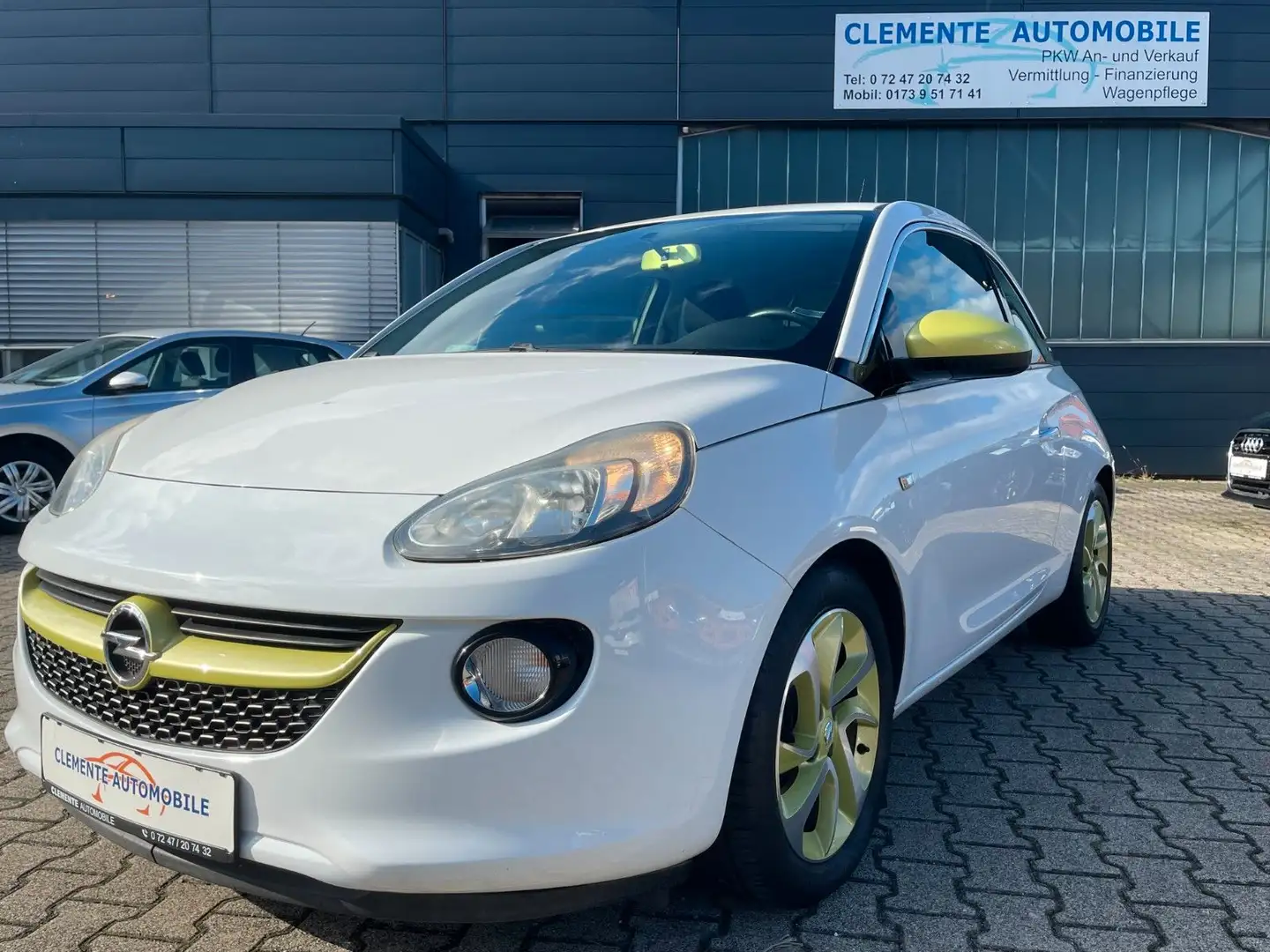 Opel Adam Jam*Klima*PDC*Temp.*SHZ*Nur 44000 Km*SH* Weiß - 1