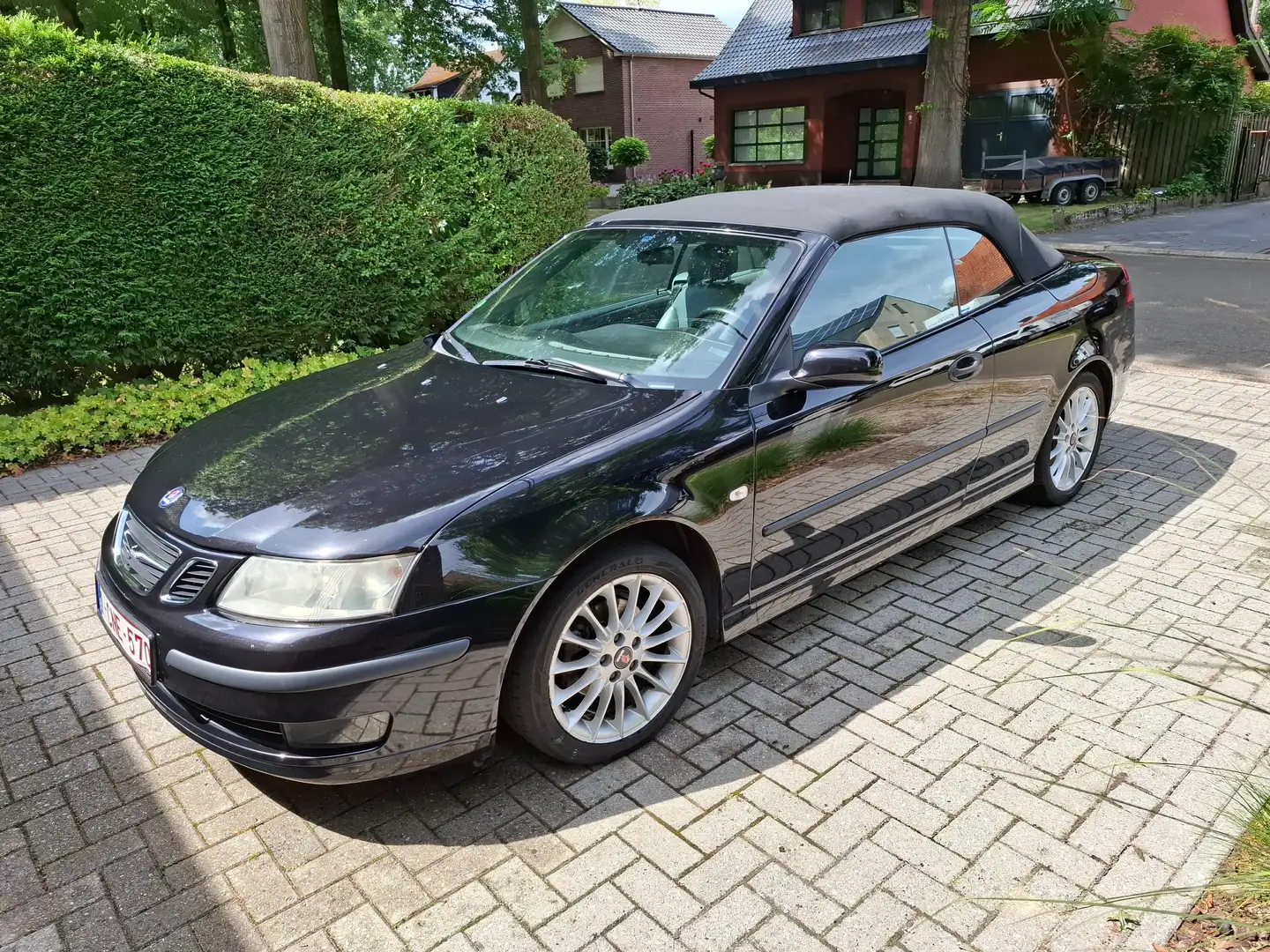 Saab 9-3 9-3 1.8 t Cabrio Aut. Vector Noir - 2