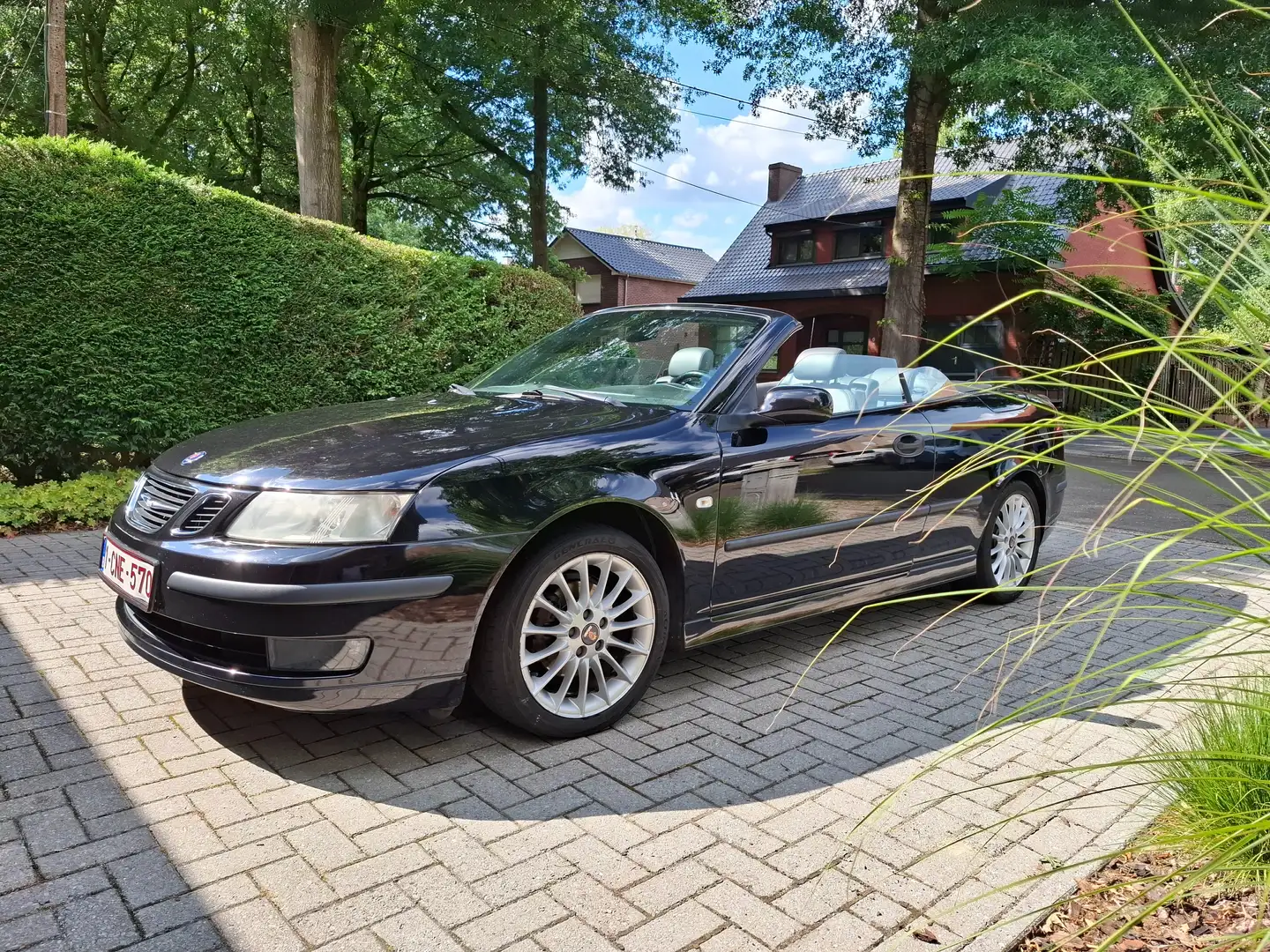 Saab 9-3 9-3 1.8 t Cabrio Aut. Vector Noir - 1