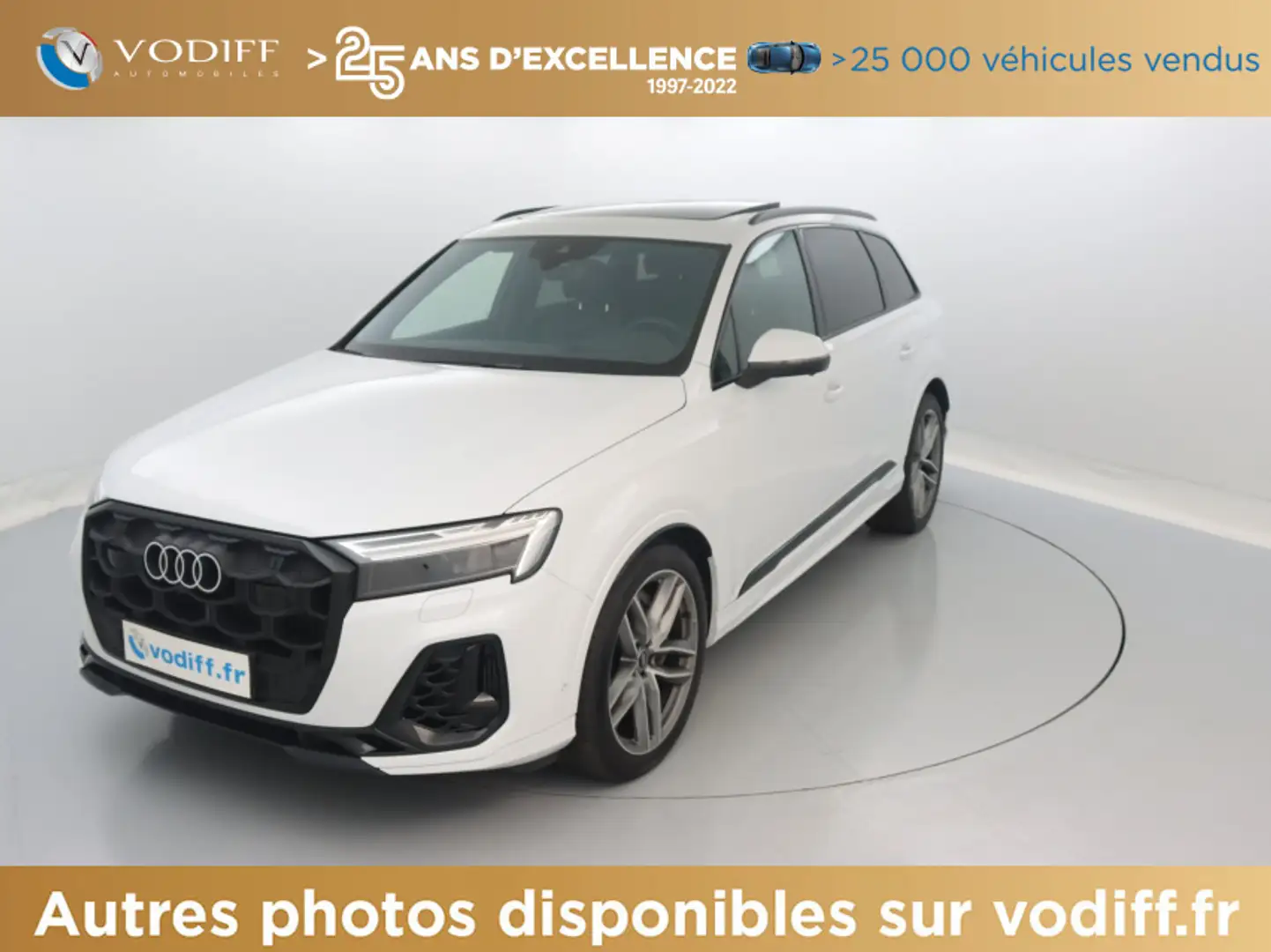 Audi Q7 55 TFSIe 394 CV QUATTRO S-LINE S-TRONIC Blanco - 1