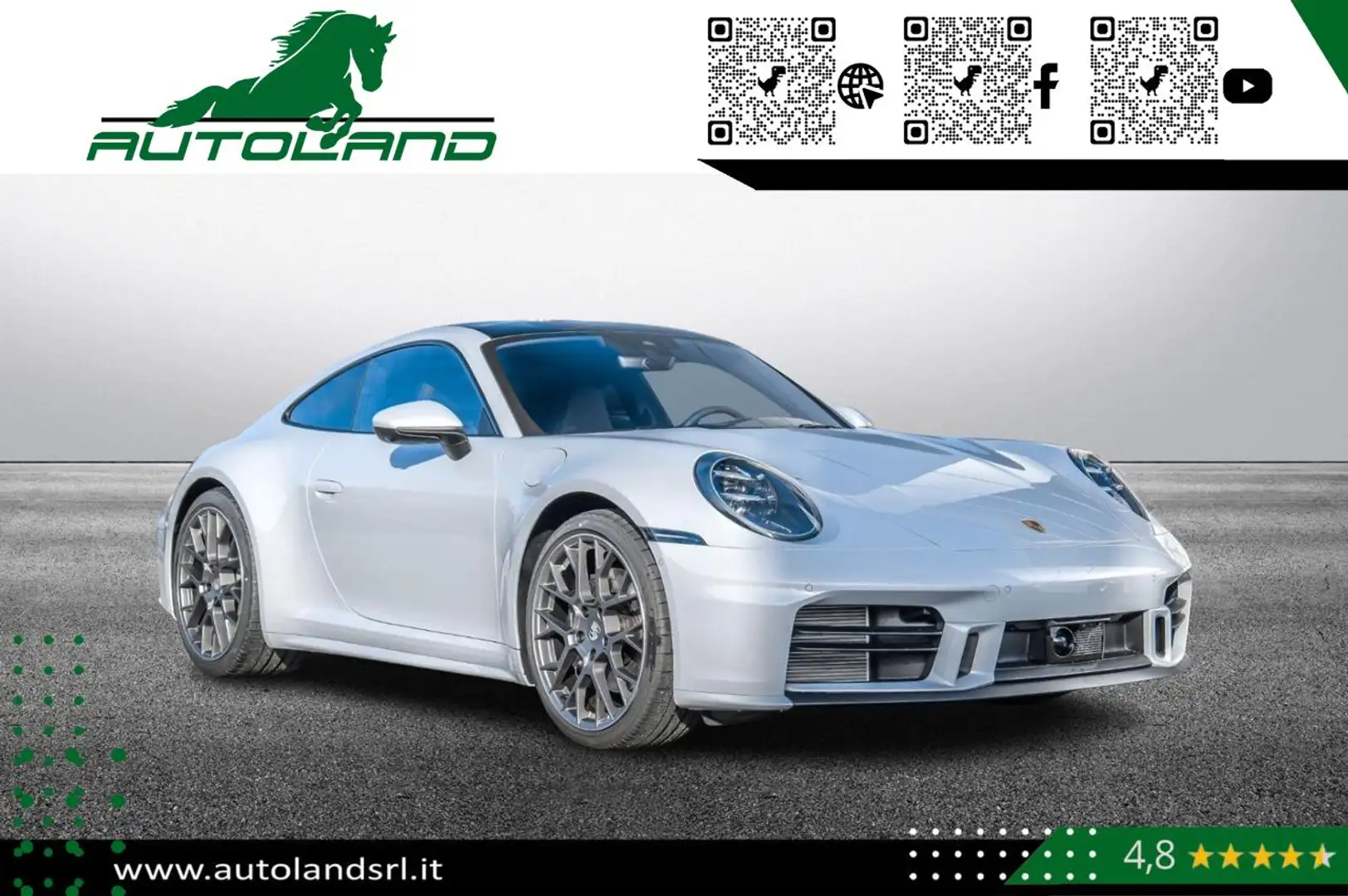 Porsche 911 Carrera Ordinabile-Tua in 30 Giorni Argento - 2