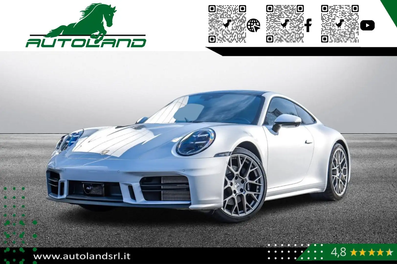 Porsche 911 Carrera Ordinabile-Tua in 30 Giorni Argento - 1