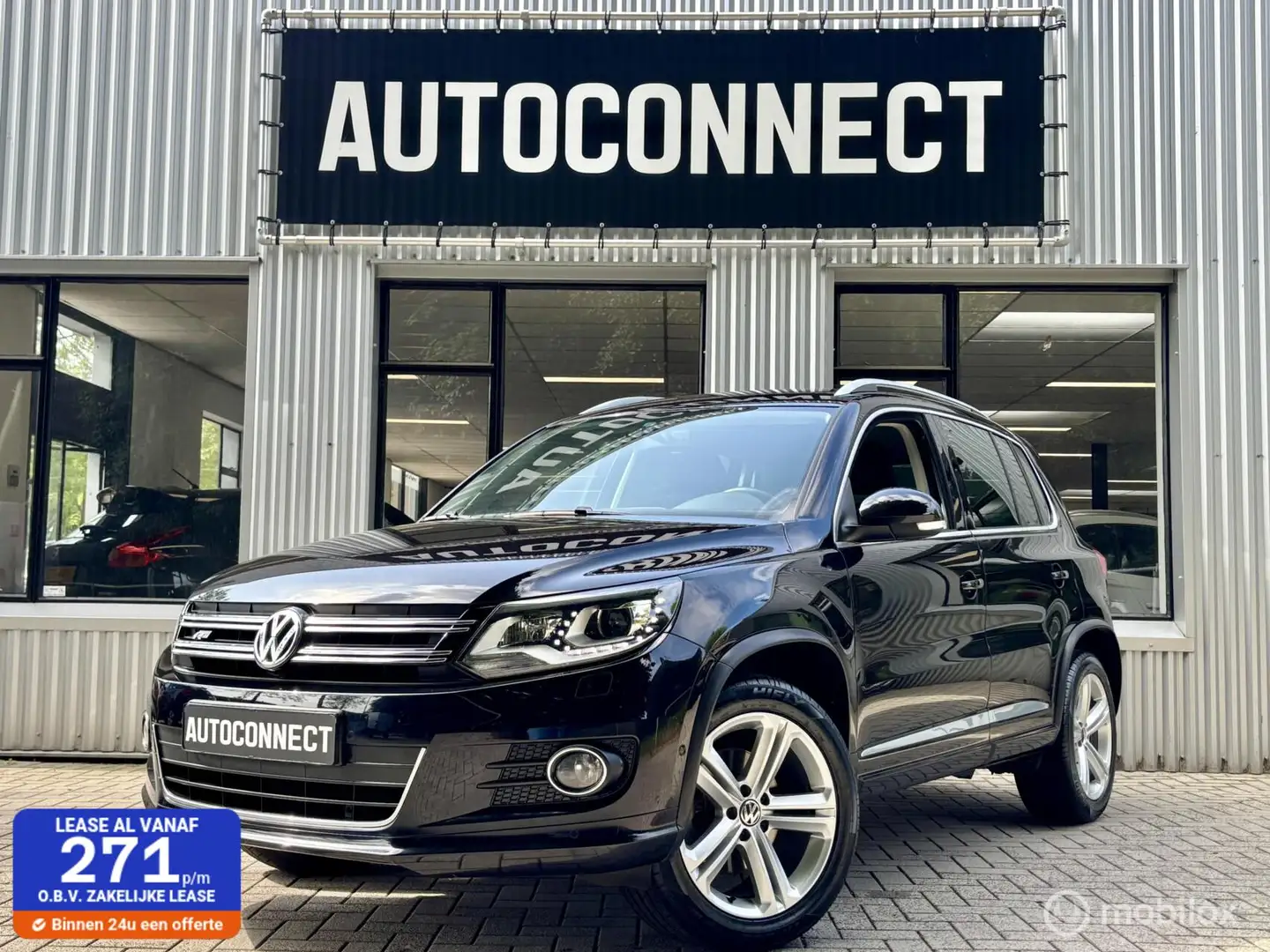 Volkswagen Tiguan 1.4 TSI R-Line. NAVI, CRUISE, PDC. Noir - 1