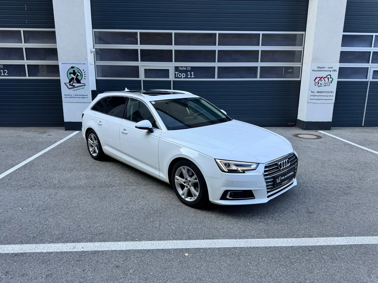 Audi A4 sport ultra*Zahnriemen neu*Service Neu*Panorama Blanc - 1