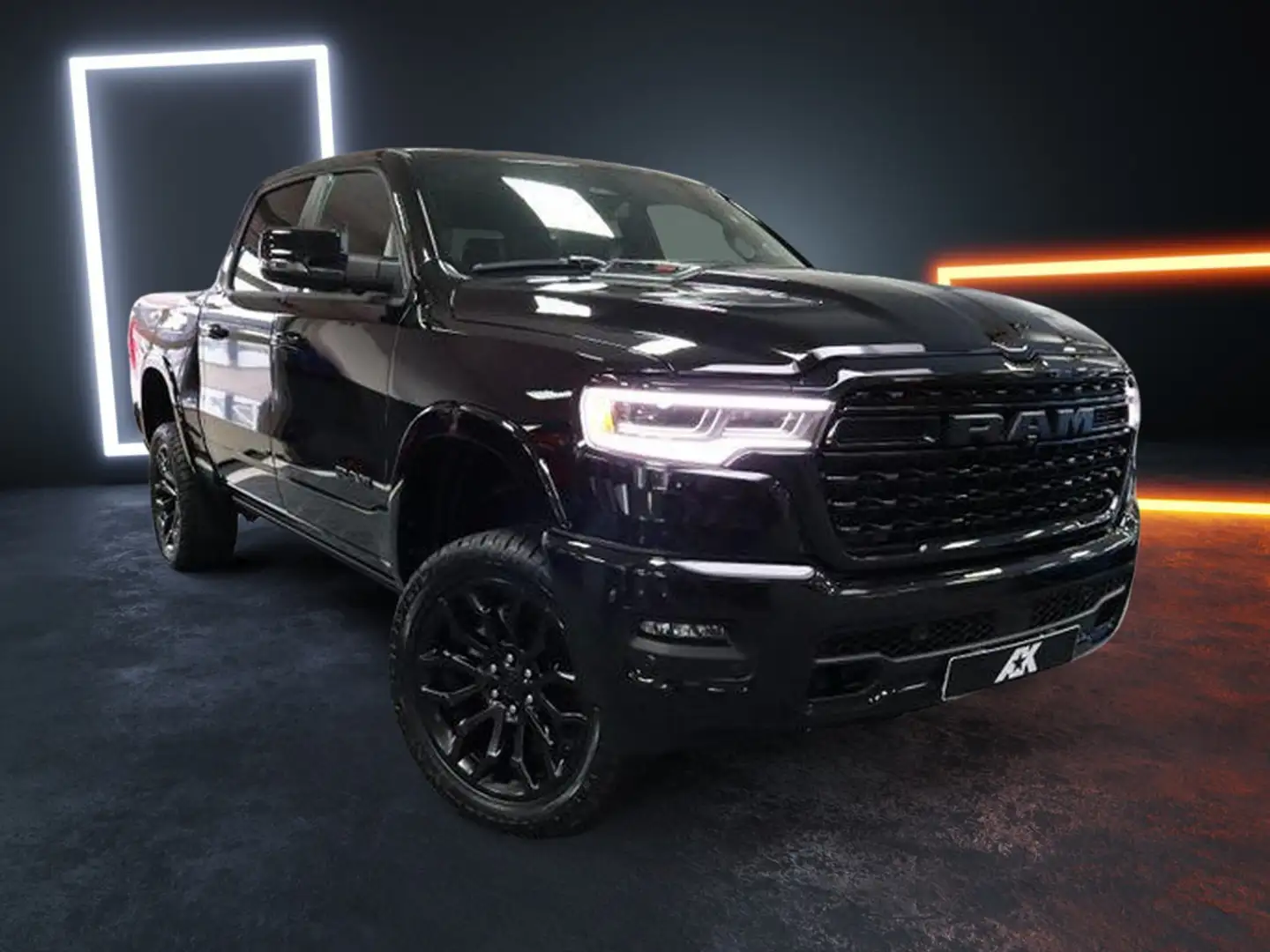 Dodge RAM Limited Night,4 Zoll Bodylift,Offroad,AK-Customs,Voll Чёрный - 2