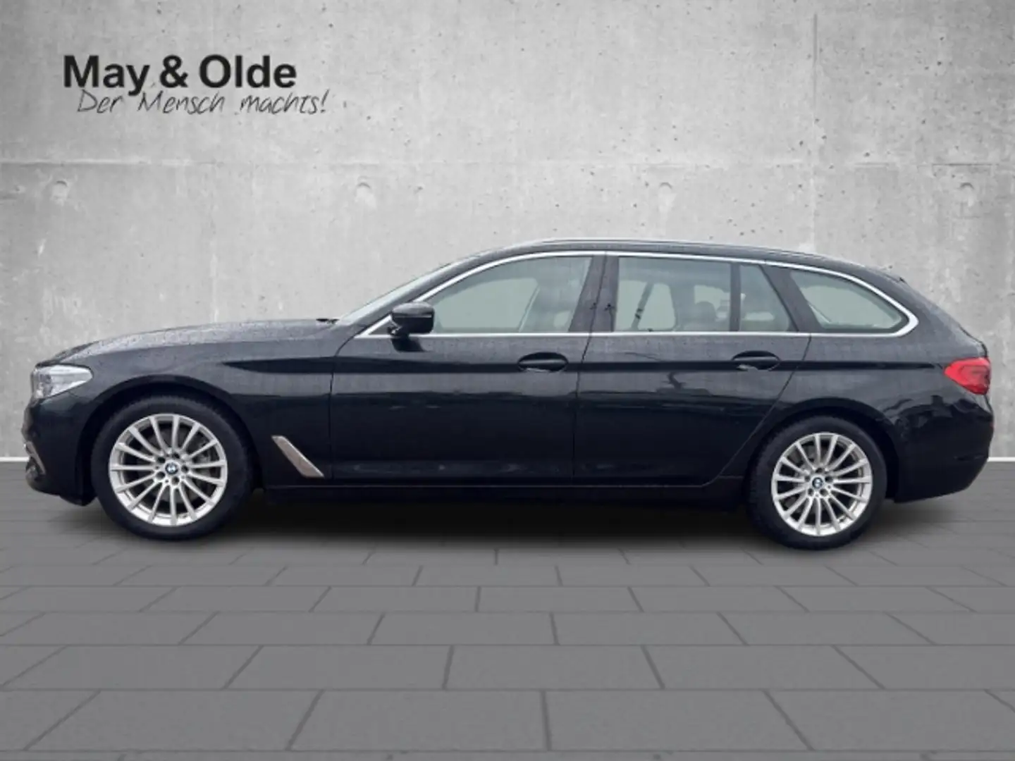 BMW 540 i Touring xDrive Luxury Line LED Navi ACC Schwarz - 2
