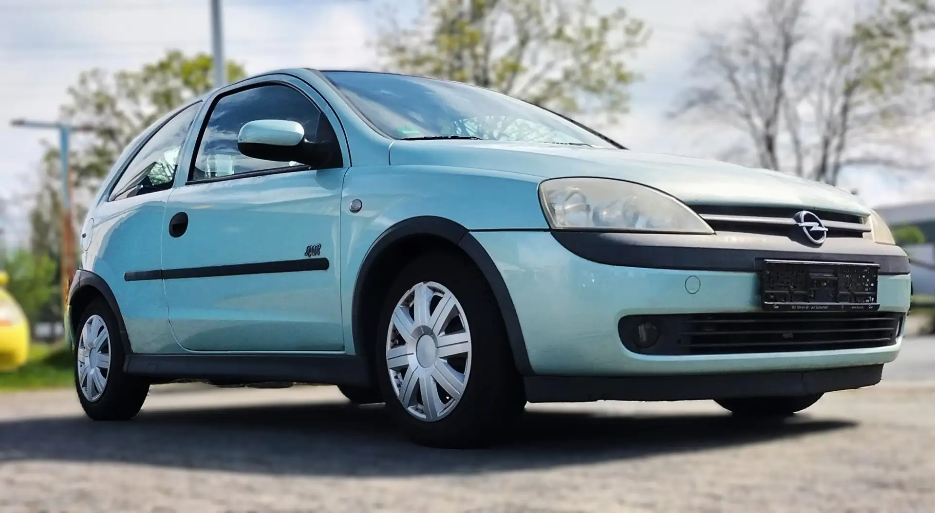 Opel Corsa (NEU TÜV) Fahranfänger/ 8xfach/ Klima/ 90 PS Blau - 1