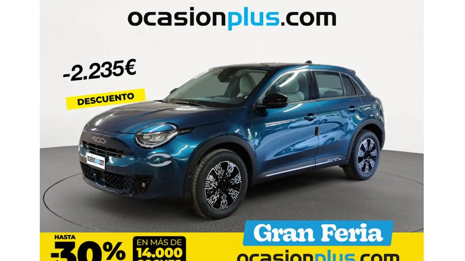 Fiat 600 1.2 MHEV DDCT 100kW Blau - 1