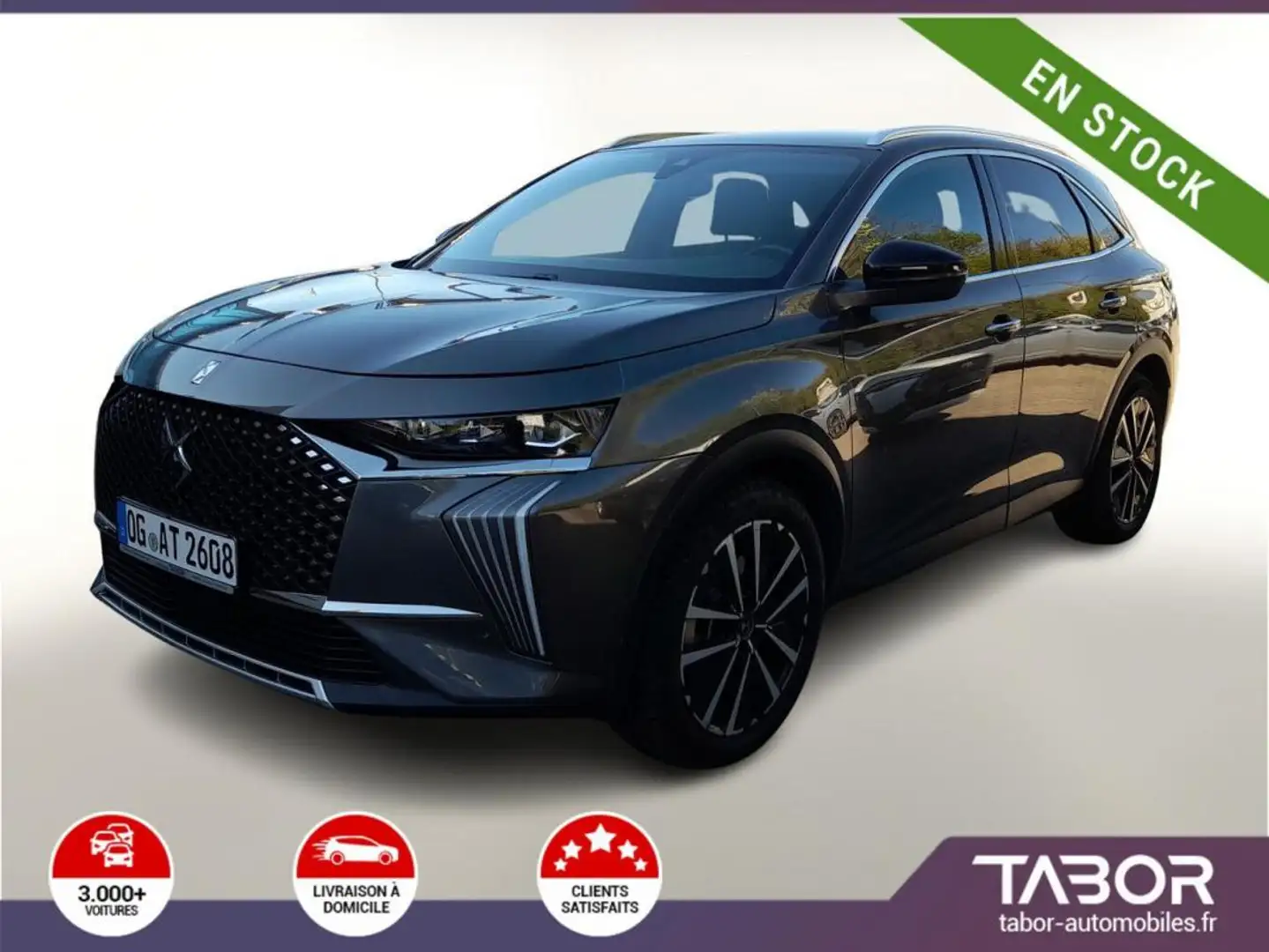 DS Automobiles DS 7 E-Tense 300 Aut PHEV 4x4Rivoli Gris - 1