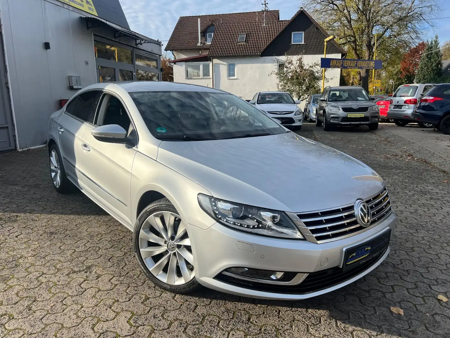 Volkswagen Passat CC 2.0 TDI *KEYLESS*LED*KAMERA*NAVI* Argent - 1