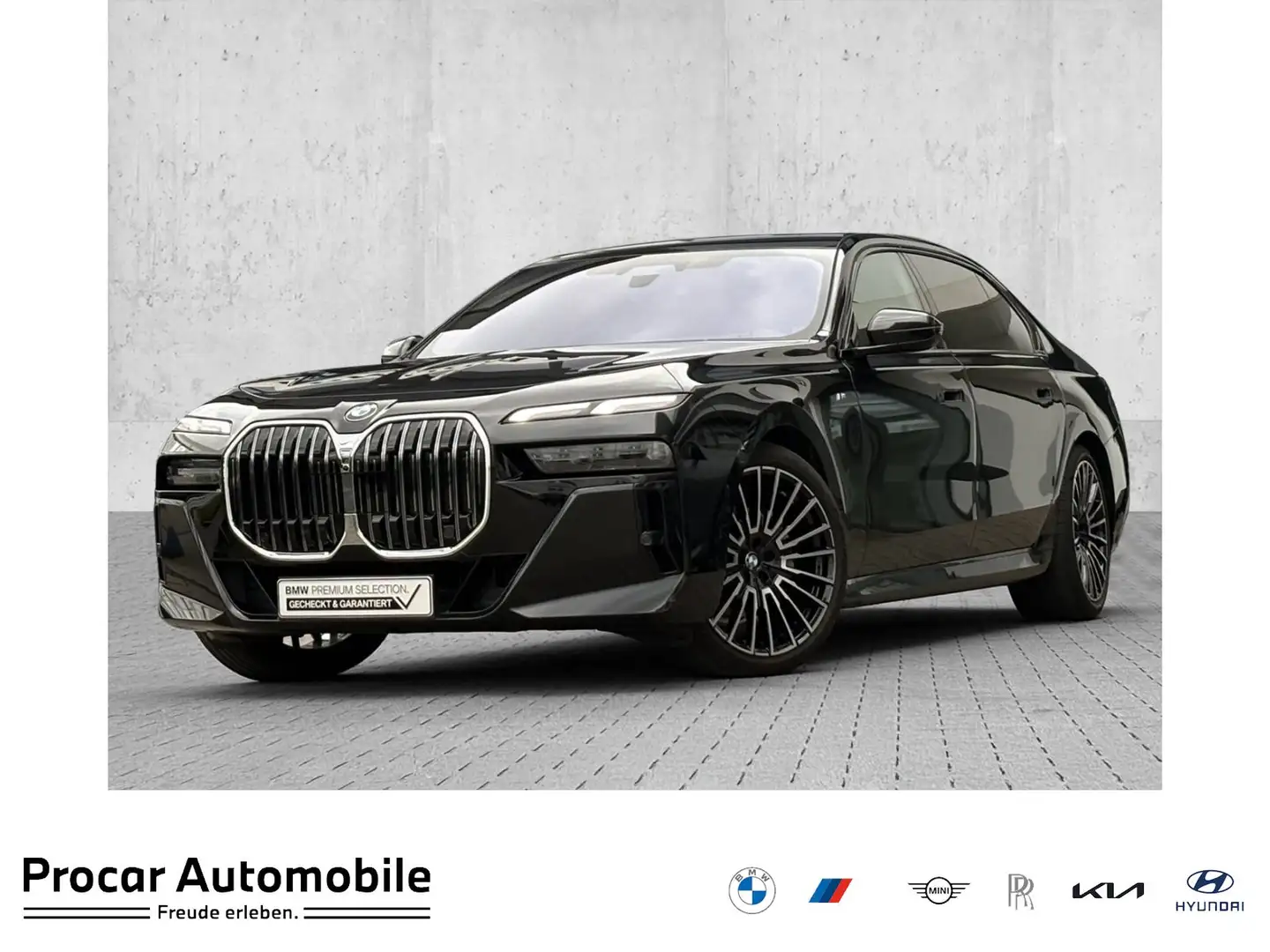 BMW 740 d xDrive M Sport SkyLounge Standh DA Prof 21" Fekete - 1