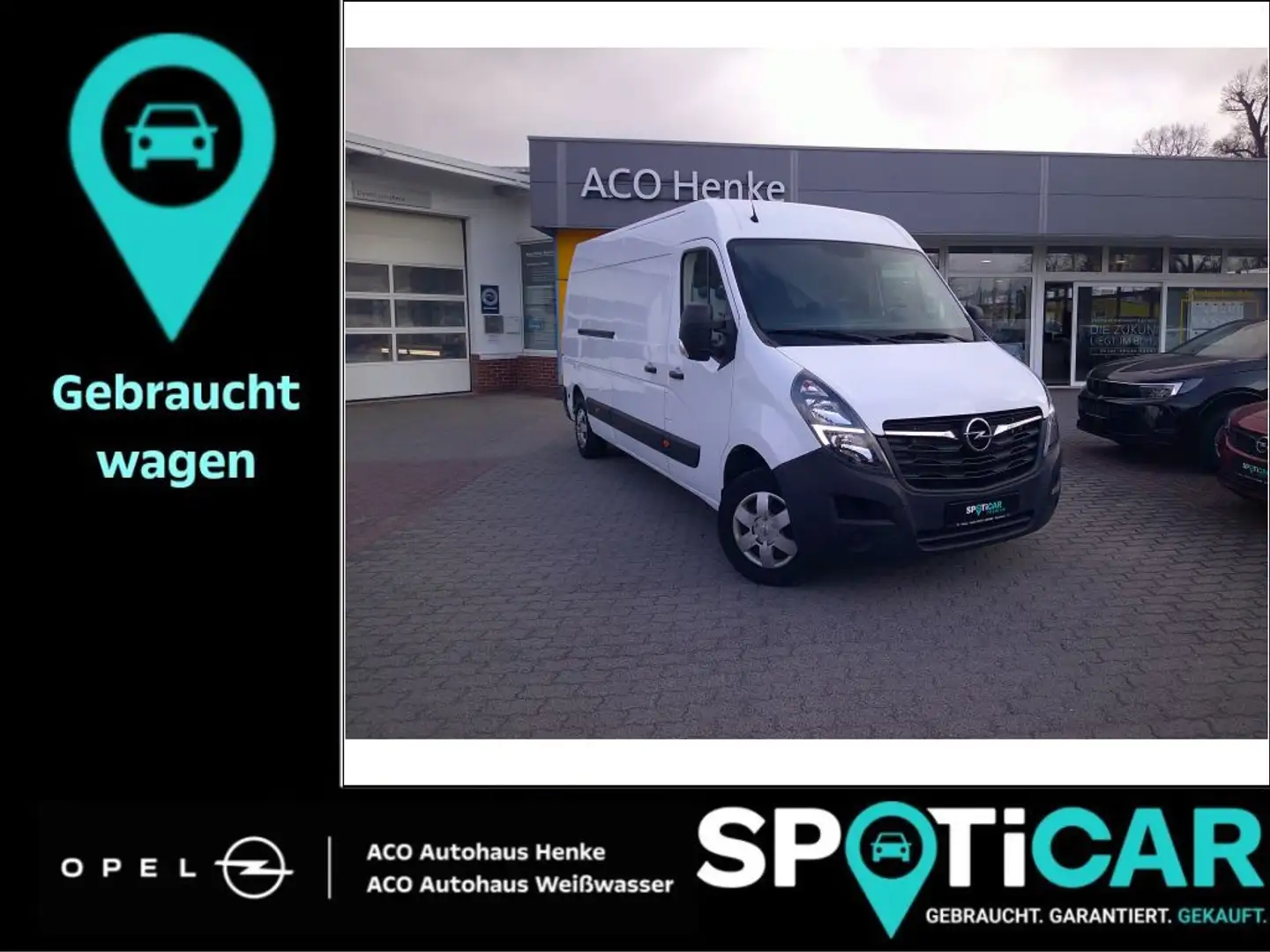 Opel Movano 2.3 D L3H2 2WD VA S&S Weiß - 1
