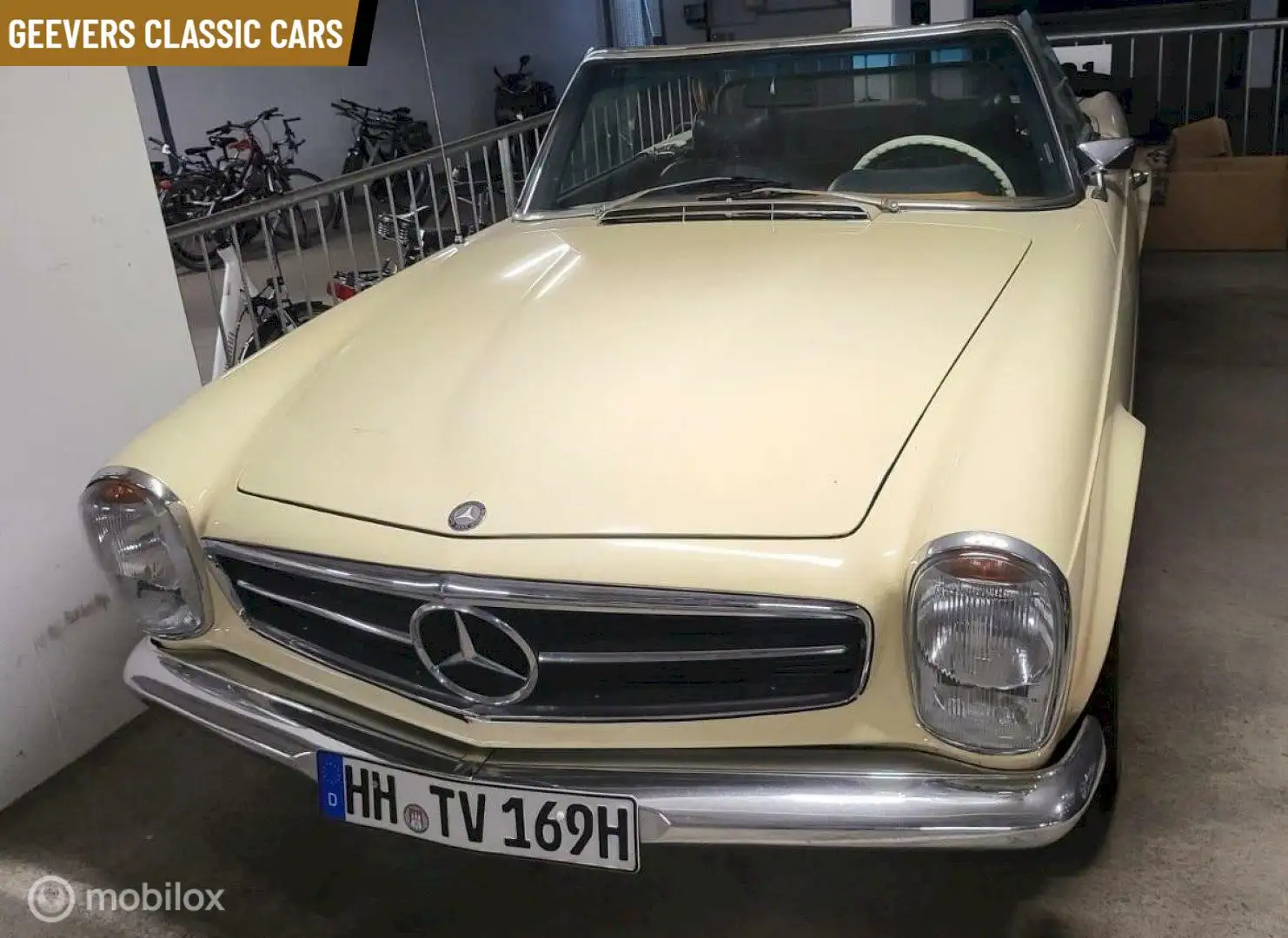 Mercedes-Benz SL 280 PAGODE AUTOMATIC 2 TOPS CABRIOLET Wit - 2