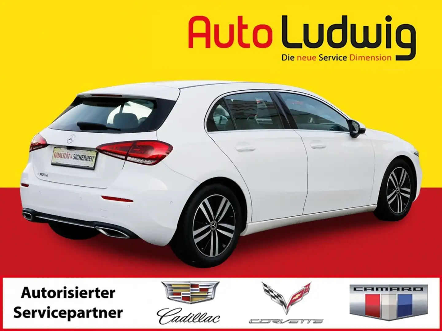 Mercedes-Benz A 180 d*DIGITALES-DISPLAY*NAVI*LED*PARKTRONIC*TEMPOMAT* Weiß - 2