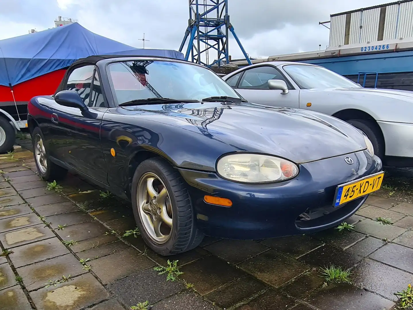 Mazda MX-5 1.6i met RX8 wankel motor swap Azul - 1