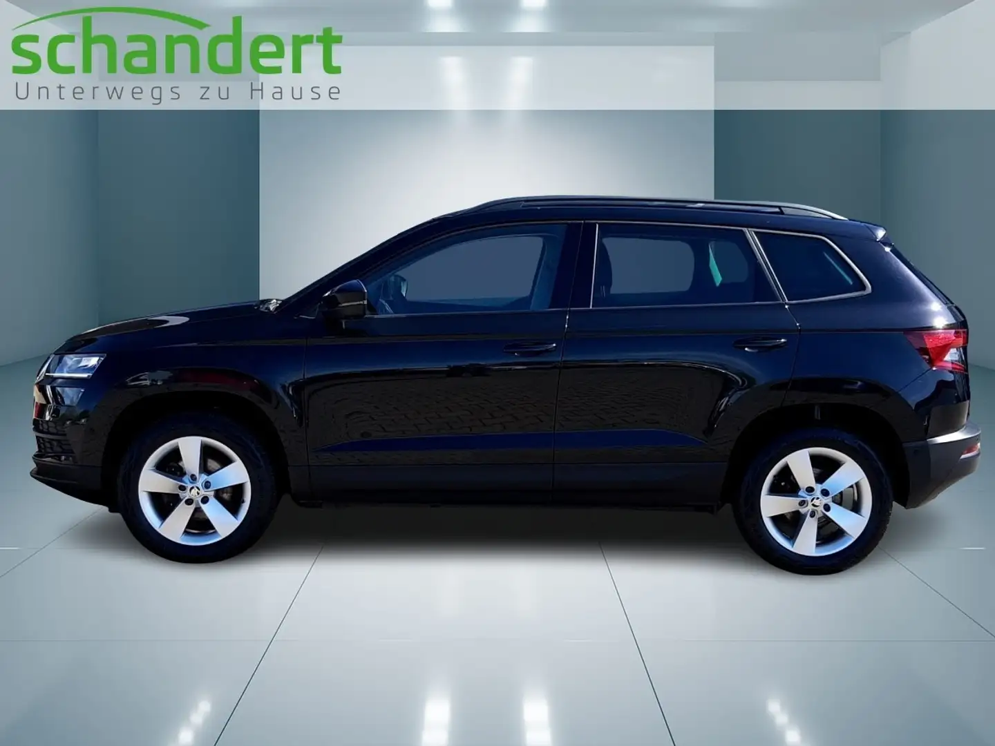 Skoda Karoq 2.0 TDI Ambition DSG LED Navi Pano Klimaautomati Schwarz - 2
