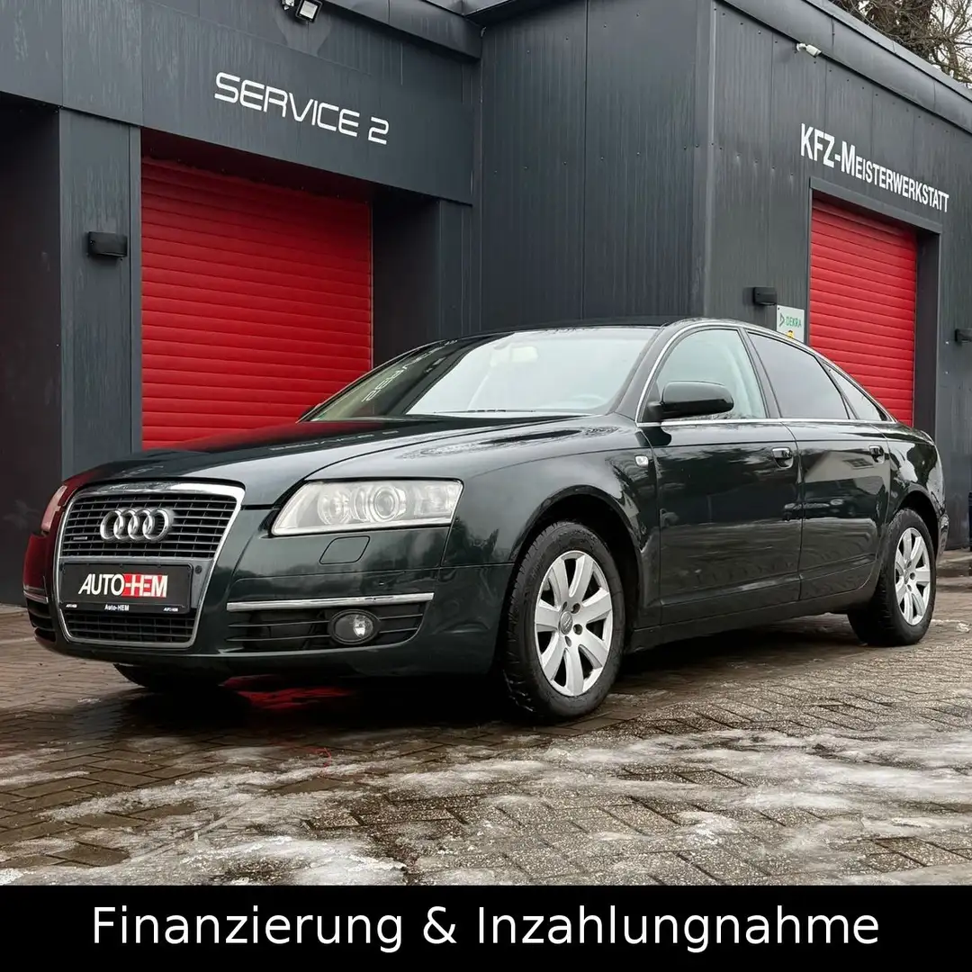 Audi A6 Lim. 3.0 TDI quattro SHZ Xenon Tüv 08/27 AHK Grün - 1