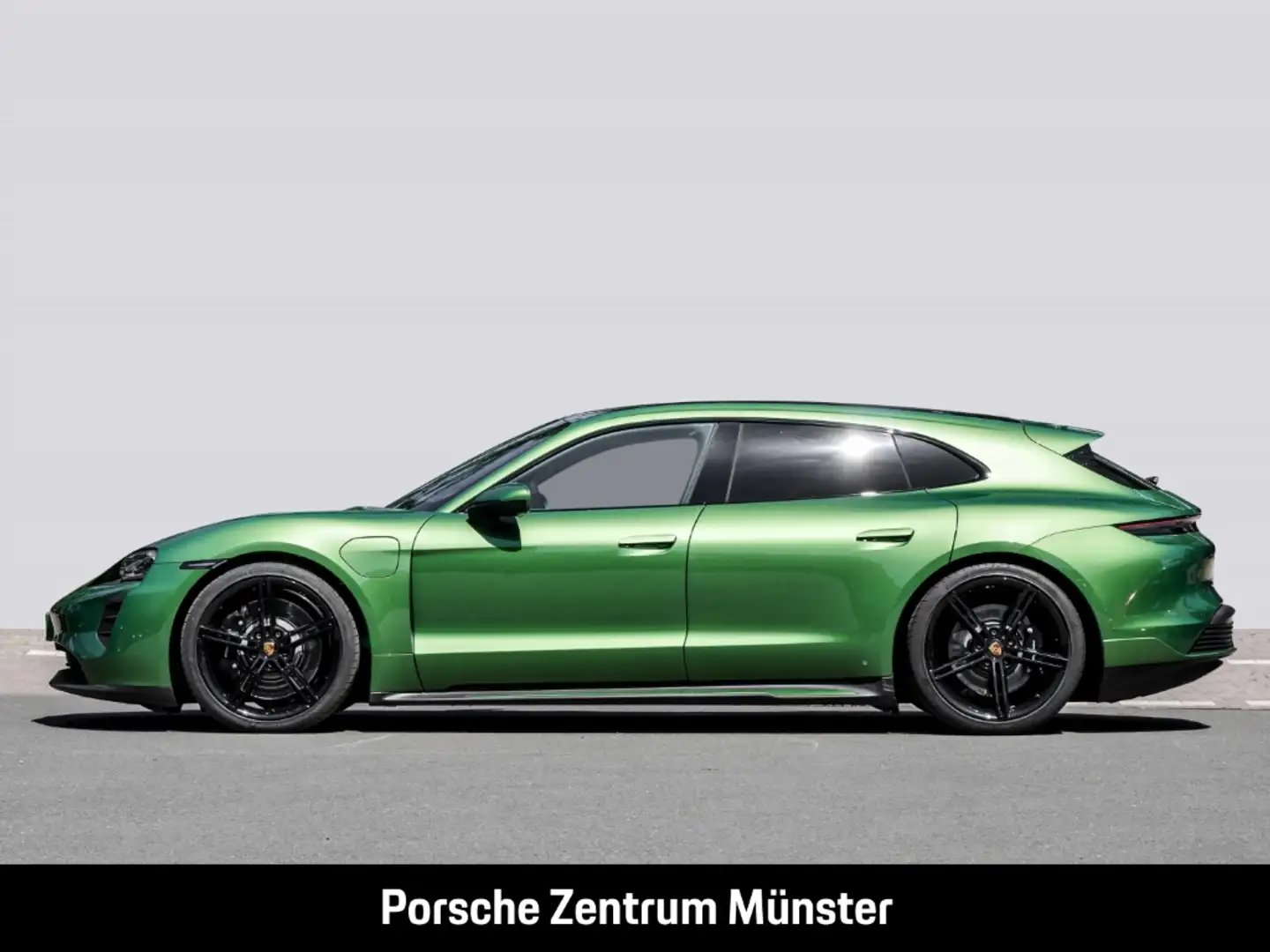 Porsche Taycan 4S Sport Turismo BOSE Panoramadach LED Groen - 2