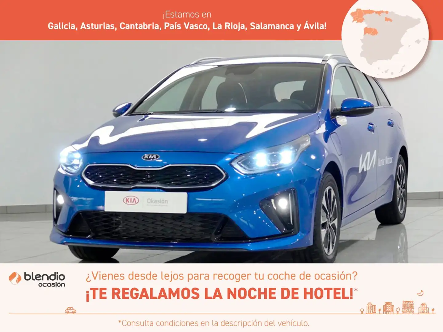 Kia TOURER 1.6 PHEV EDRIVE Albastru - 1