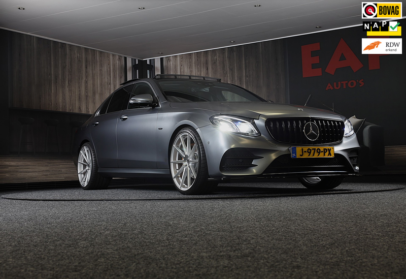 Mercedes-Benz E 200 AMG Line / Aut / Leder / Burmester / Memory / Elek