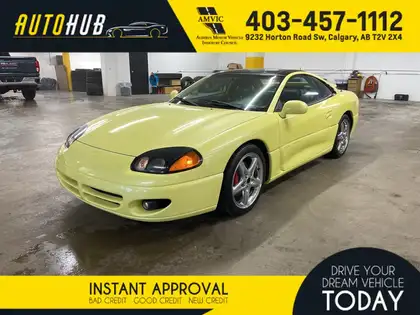 Yellow 1995 Dodge Stealth R/T Turbo AWD Hatchback All-Wheel Drive Manual