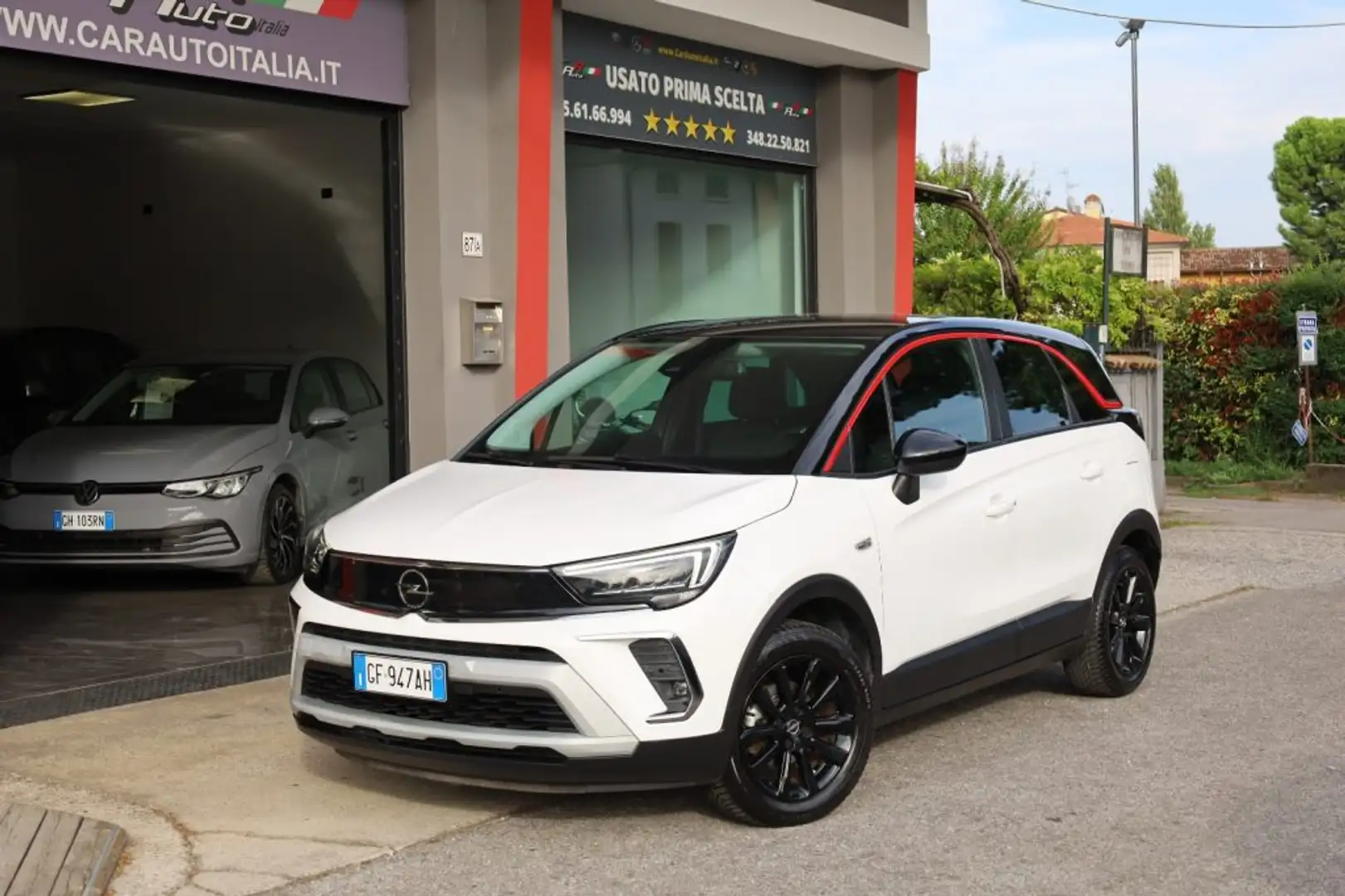 Opel Crossland 1.2 12V S&S GS Line UniPropiet Ideale NEOPATENTATI Bianco - 1