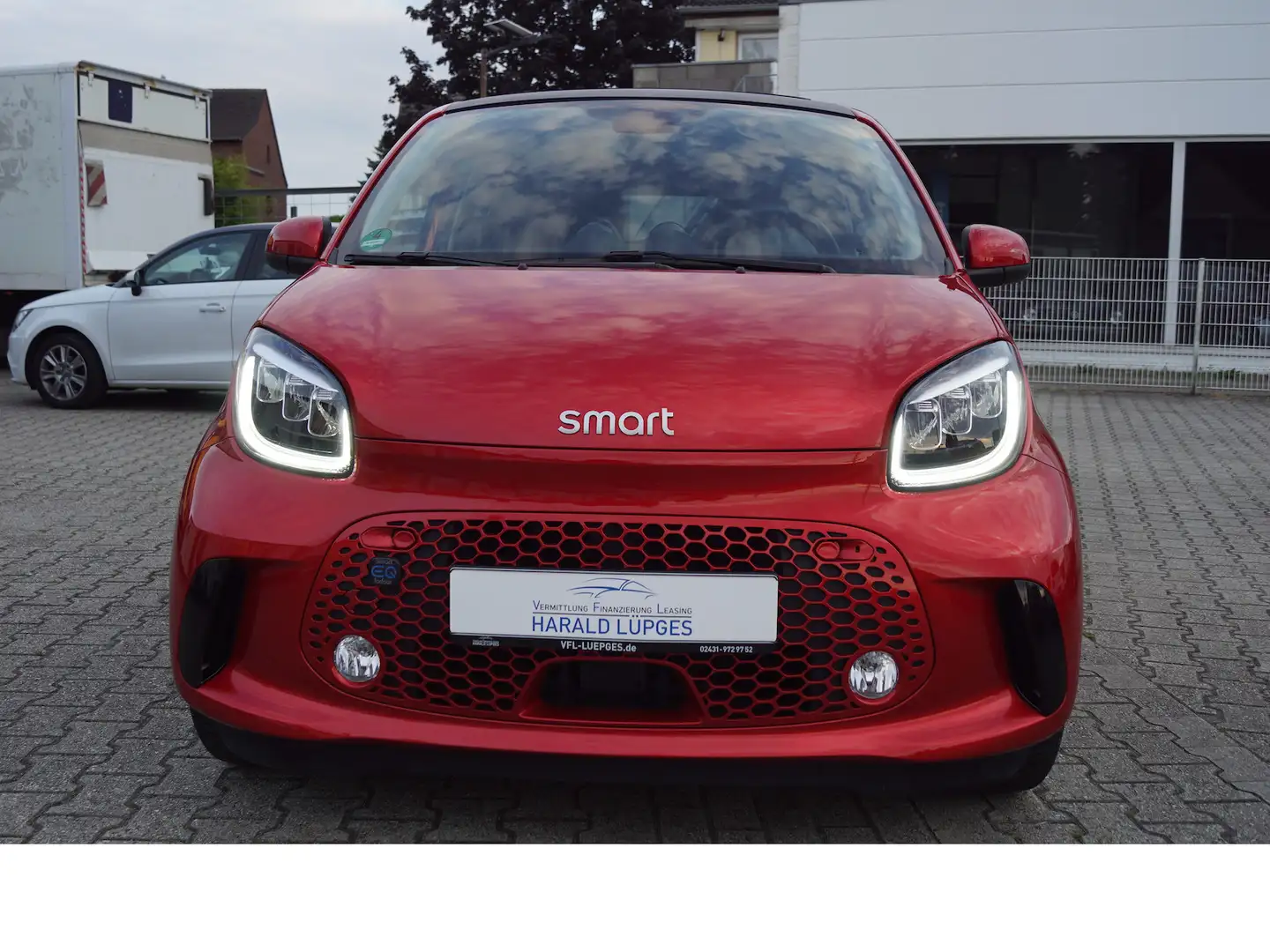 smart forFour electric drive EQ, Leder, Faltdach. LED Rosso - 2