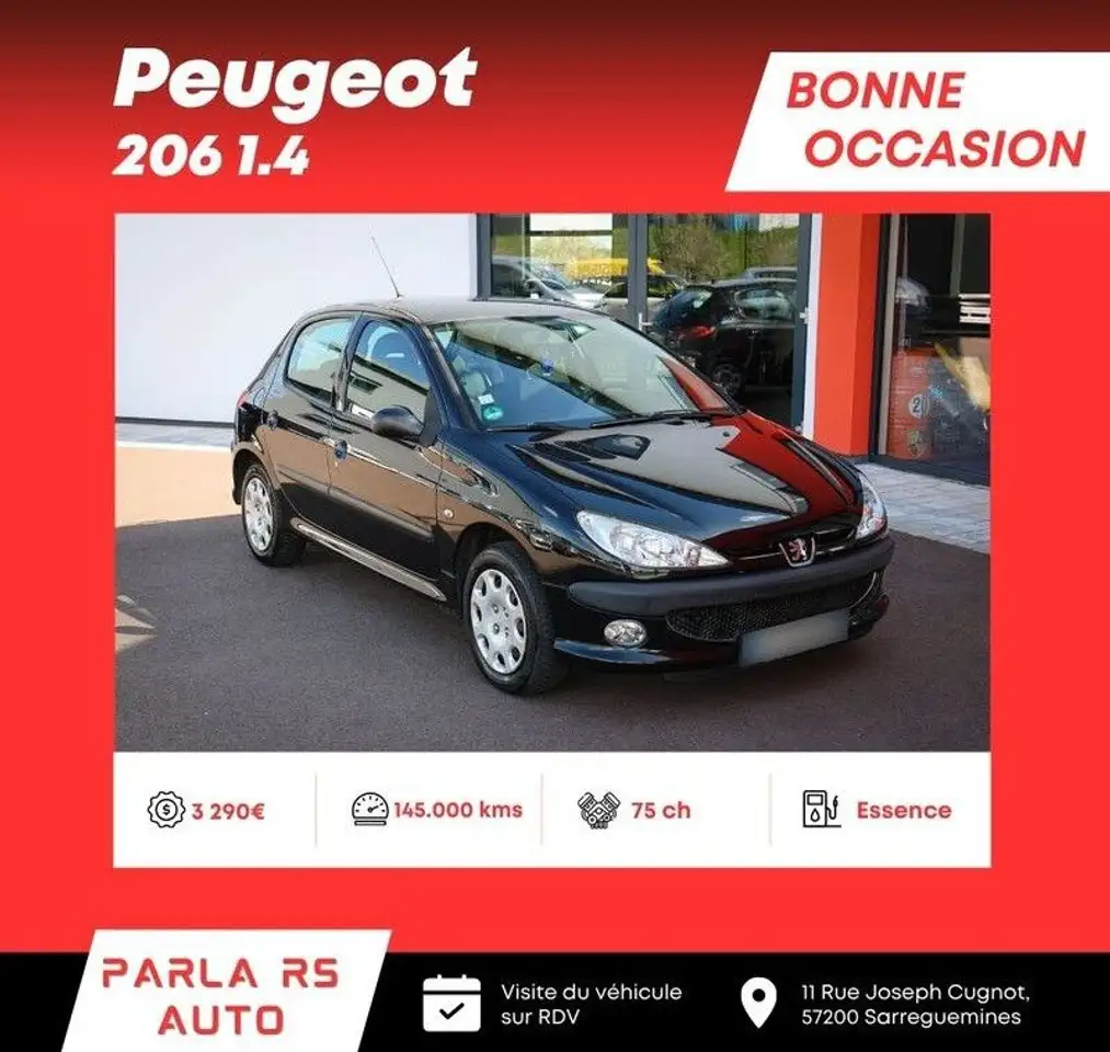 Peugeot 206 1.4 75ch