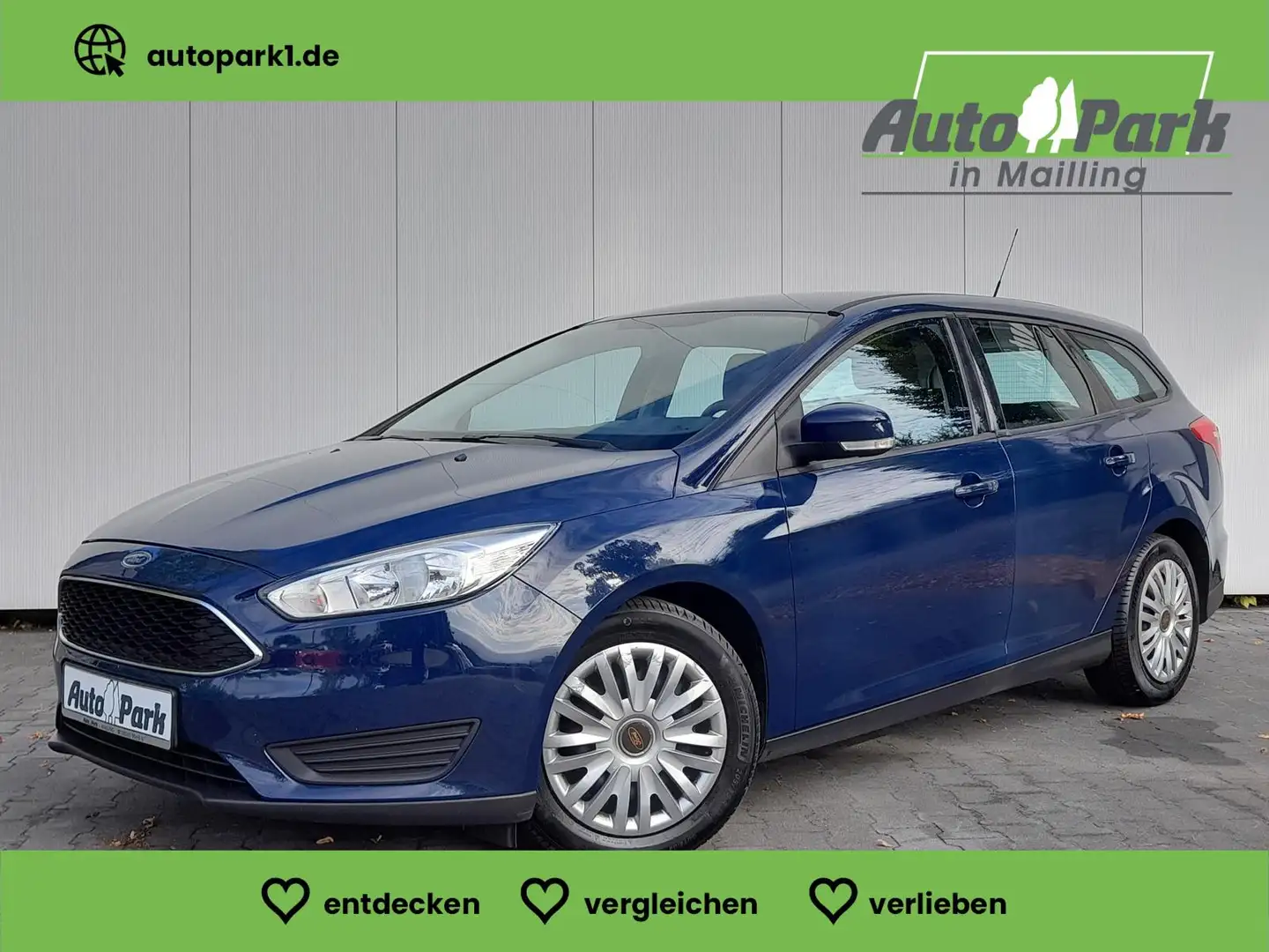 Ford Focus 1.0 EcoBoost Trend KLIMA~MFL~USB~ISOFIX Blau - 1