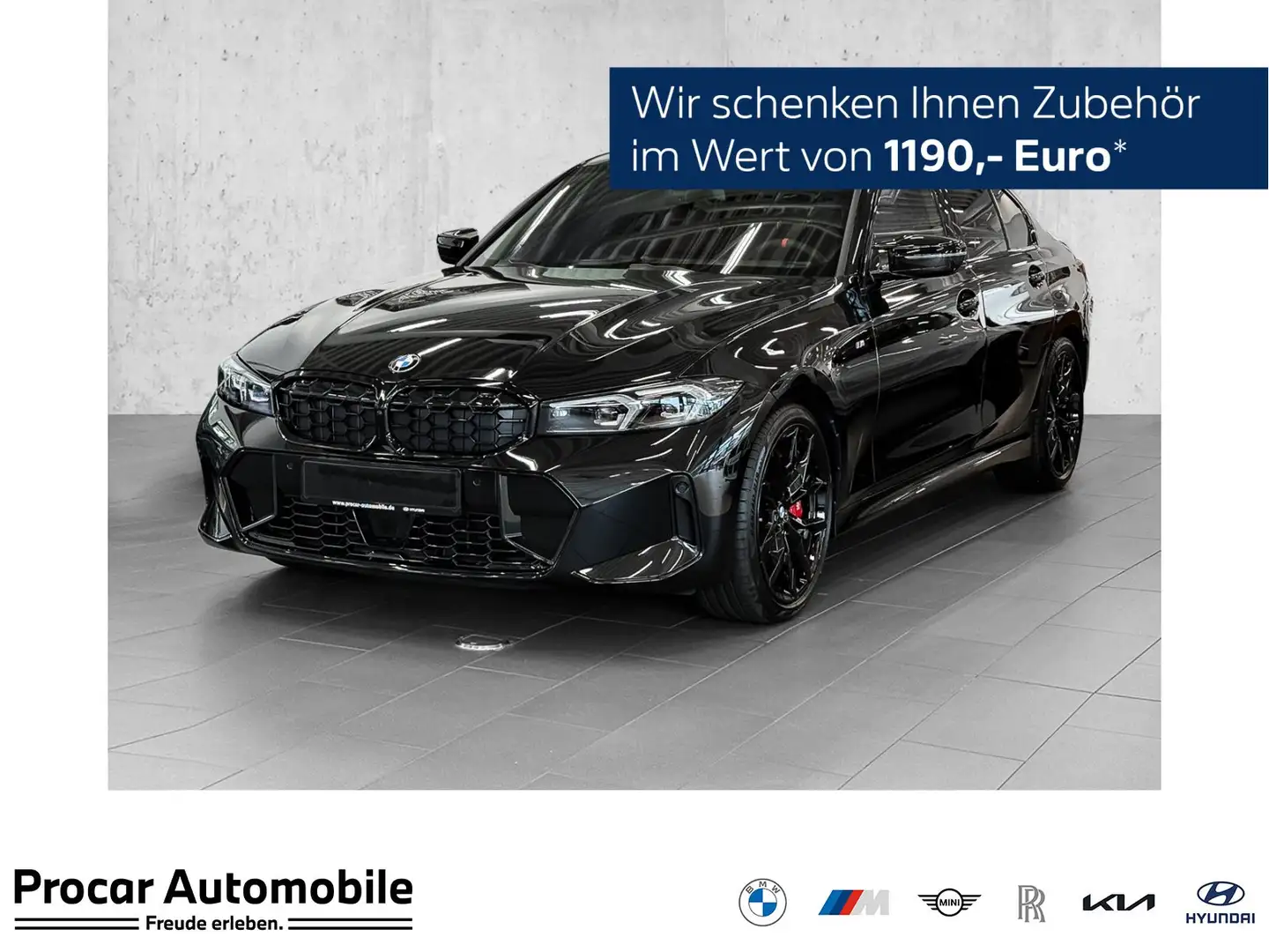 BMW 340 M340i xDrive MSport HuD H/K DA PA+ RFK PDC LED Nero - 1